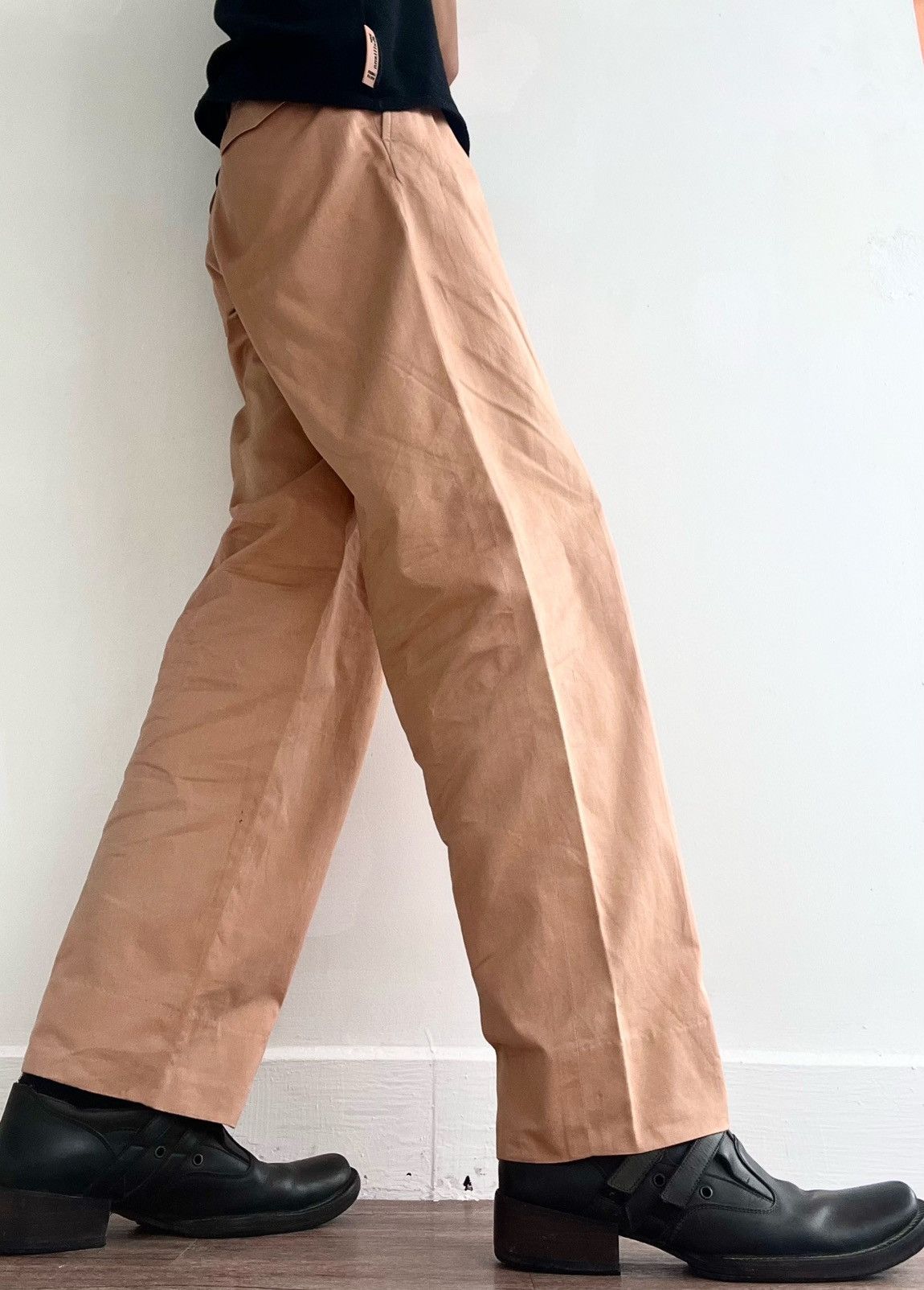 Issey Miyake 80s Issey Miyake Salmon Trouser Size US 30 / EU 46 - 2 Thumbnail