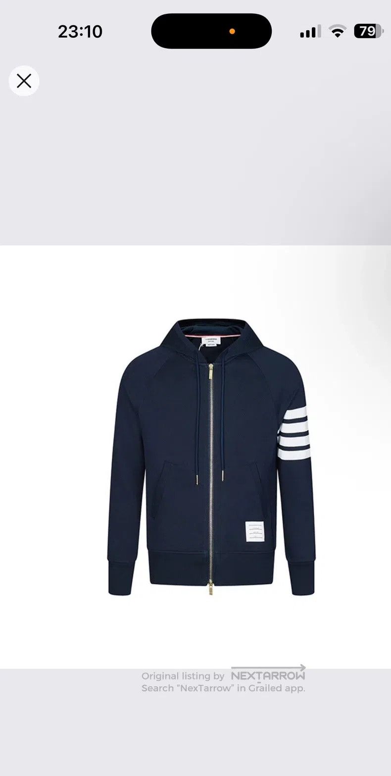 Thom Browne Thom Browne size 6 Blue jacket Size US XXL / EU 58 / 5 - 1 Thumbnail