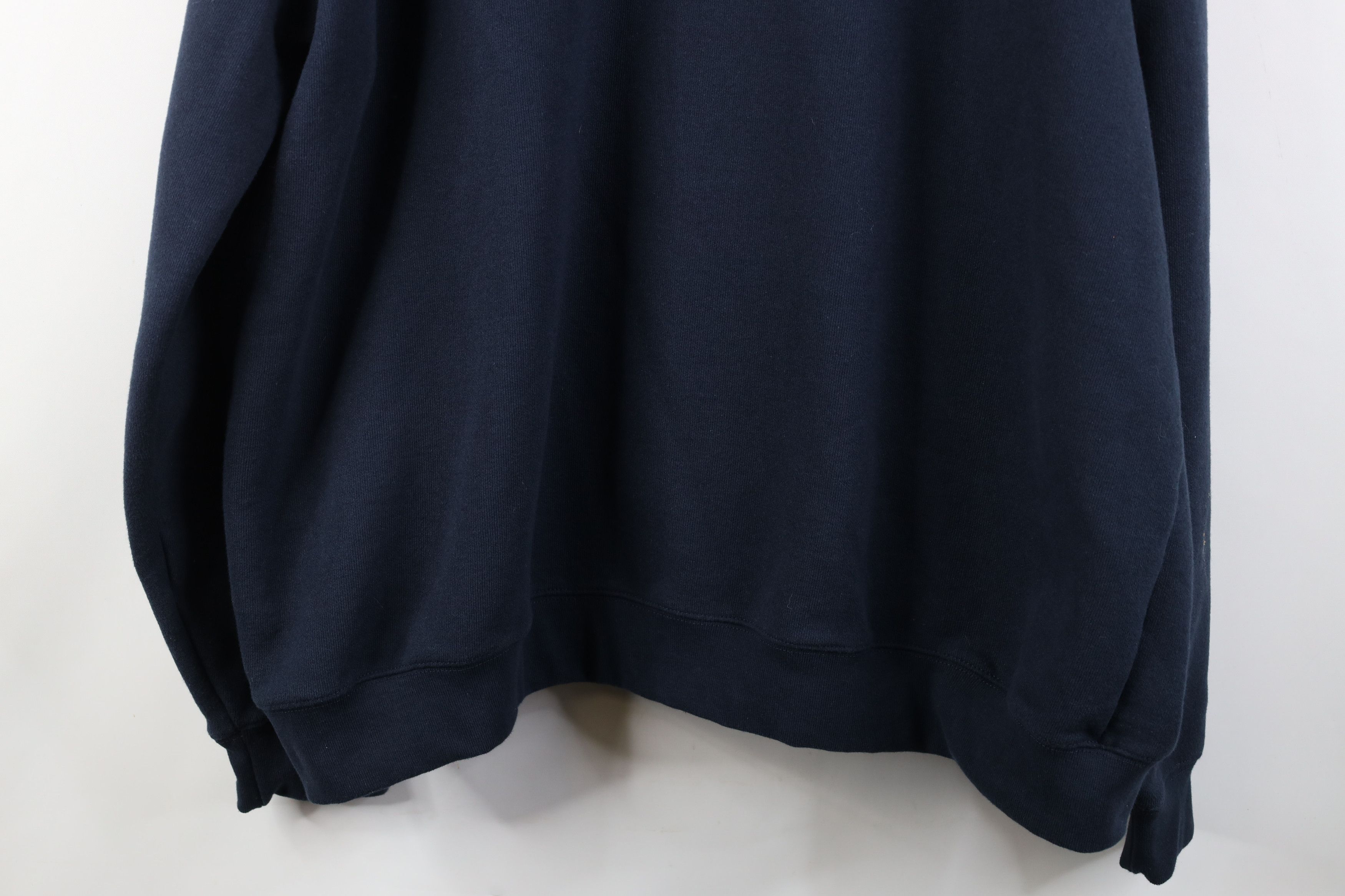 Carhartt Vintage Y2K Carhartt Heavyweight Hoodie Sweatshirt Blue Size US XXL / EU 58 / 5 - 15 Thumbnail
