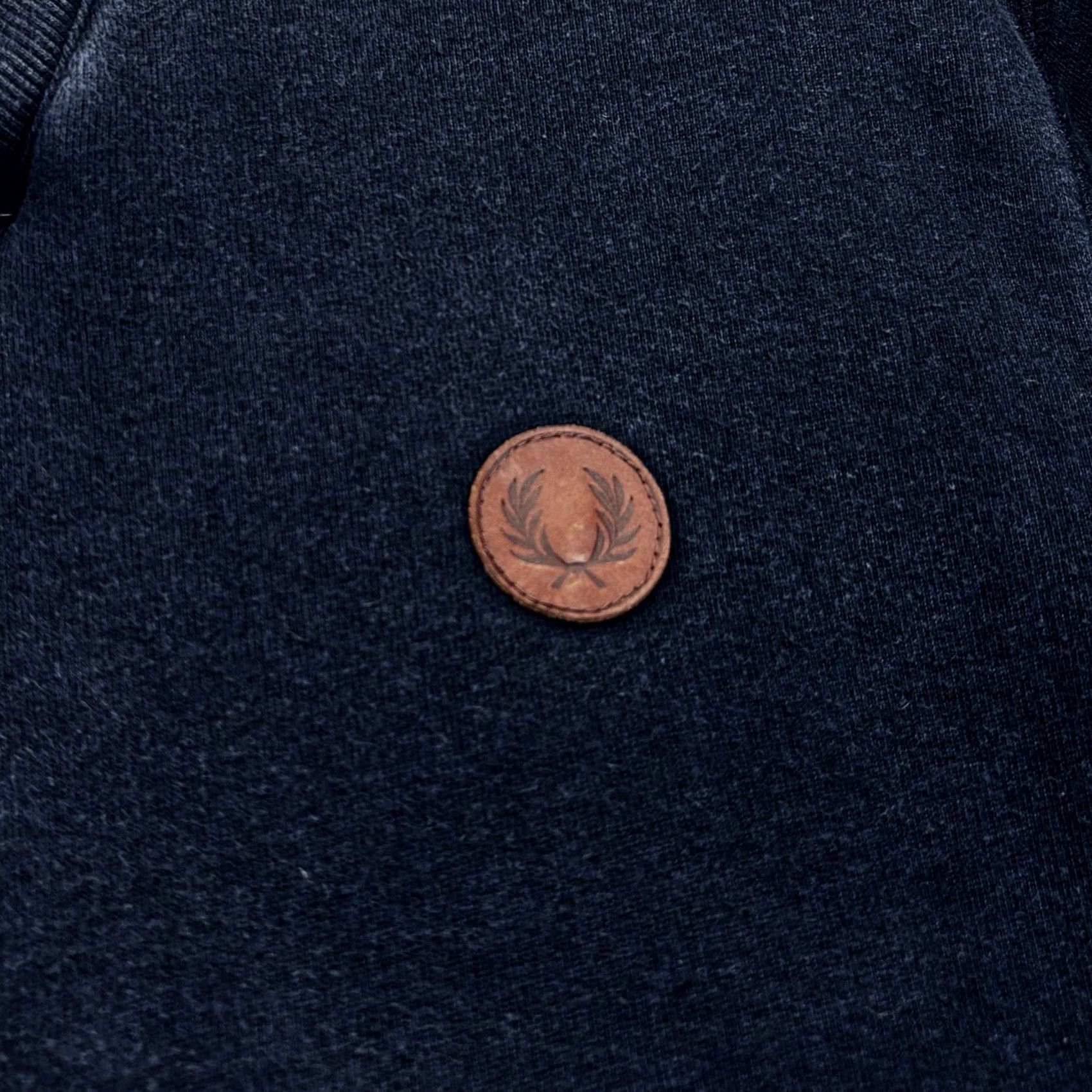 Fred Perry Fred Perry Sweatshirt Shawl Neck Mens Large Navy Pullover Cotton Used Size US L / EU 52-54 / 3 - 4 Thumbnail