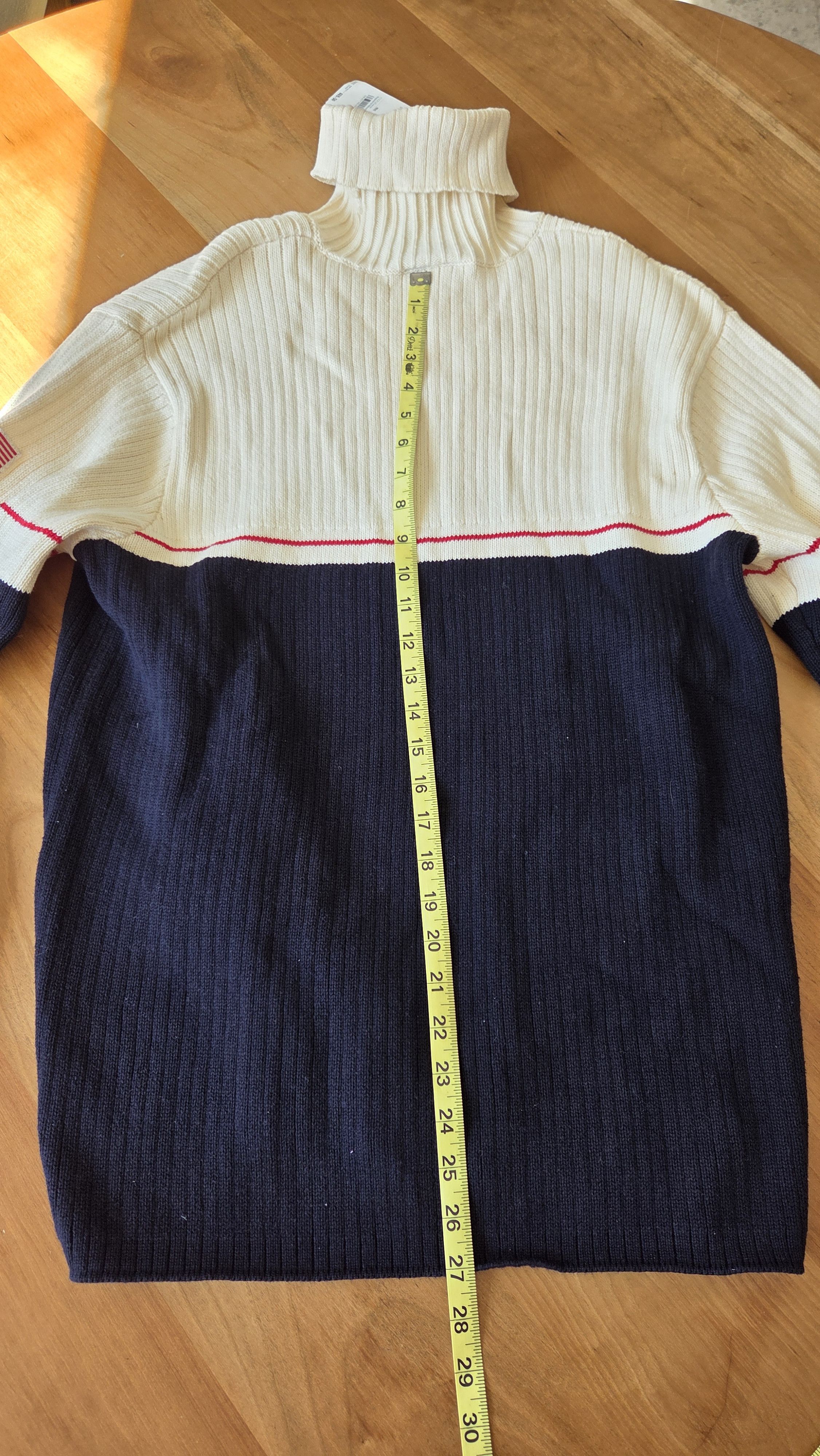 Polo Ralph Lauren Polo Ralph Lauren Vintage 1990s Turtleneck Sweater Size US M / EU 48-50 / 2 - 5 Thumbnail