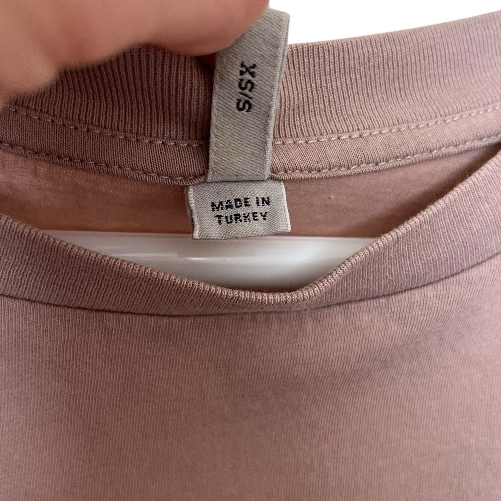 Allsaints AllSaints Imogen Short S Boxy Oversiz Top XS/S Pashmina Pink Size S / US 4 / IT 40 - 6 Thumbnail