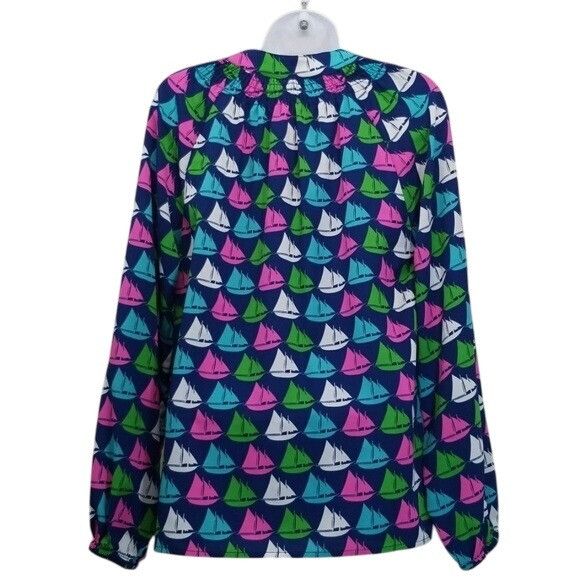Other Macbeth Collection Margaret Josephs S Sailboat Top Pink Gree Size S / US 4 / IT 40 - 5 Thumbnail