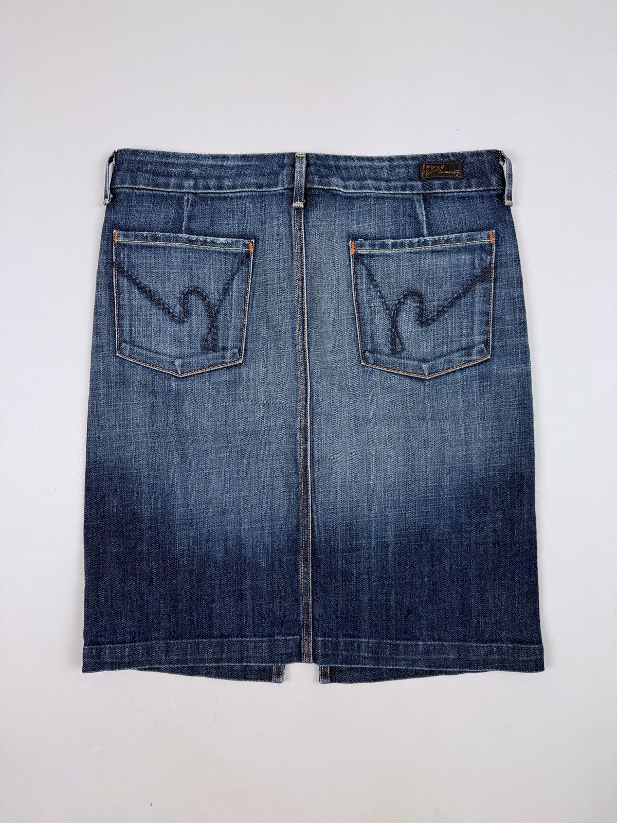 Citizens Of Humanity Y2K CoH by Jerome Dahan #300 Sophia Denim Pencil Skirt 30 Size 30" / US 8 / IT 44 - 5 Thumbnail