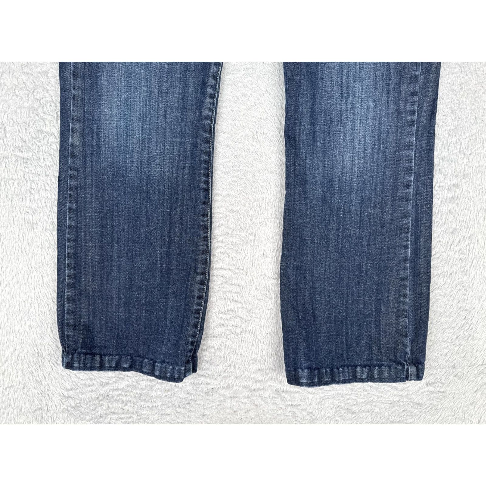 Lee LEE Jeans Slender Secret Straight Womens 8 Short Medium Wash Blue Stretch 28x28 Variety 5-Pocket Denim Regular Rise Mid 90s Womens Size 30" / US 8 / IT 44 - 2 Thumbnail