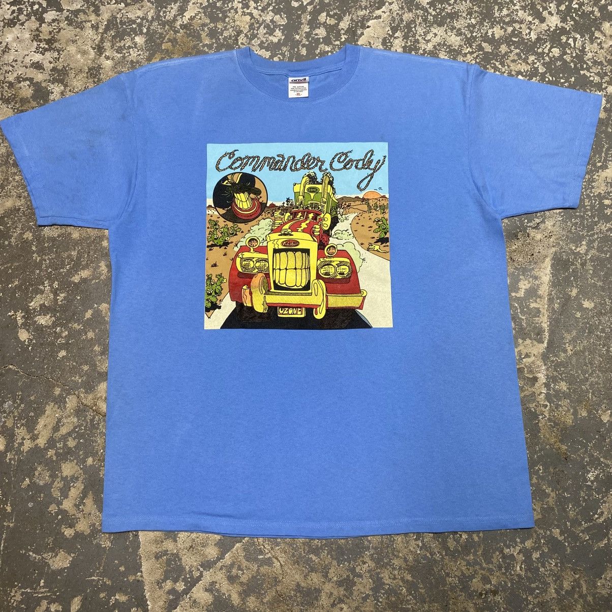 Band Tees Vintage Commander Cody Band Concert Tshirt Size US XL / EU 56 / 4 - 1 Thumbnail