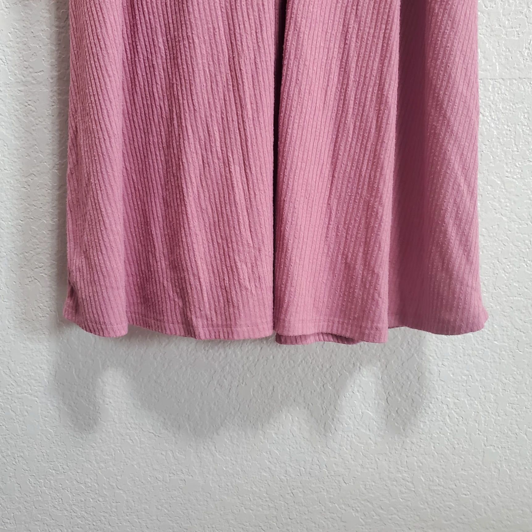 Anthropologie Anthropologie Saturday Sunday Dress Women XL Mauve Ruched Ribbed Stretchy Casual Size XL / US 12-14 / IT 48-50 - 6 Thumbnail