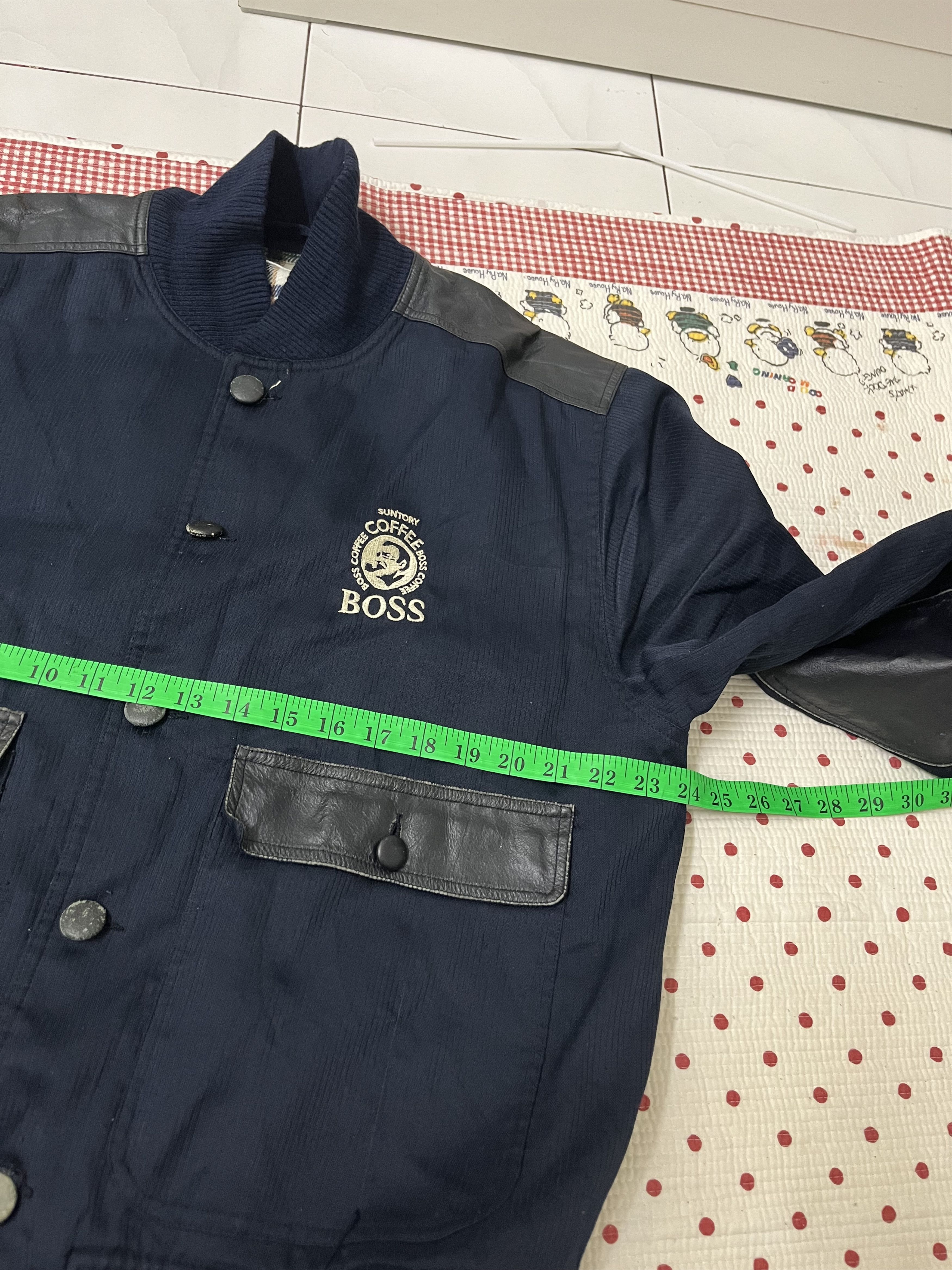 Japanese Brand Boss Coffee Varsity Plaid Jacket Size US L / EU 52-54 / 3 - 7 Thumbnail