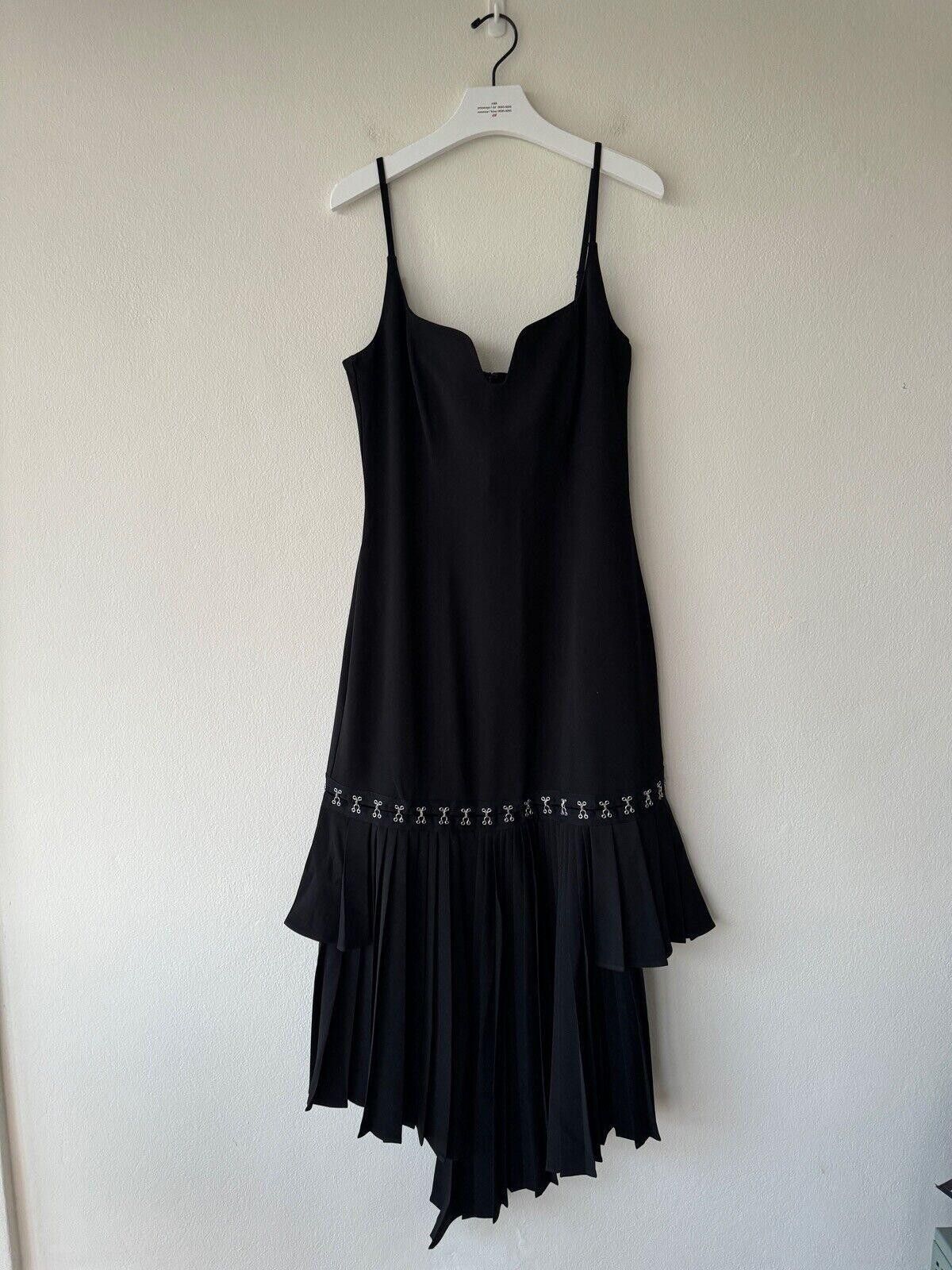rokh new H&M HM Rokh Hwang 6 34 xs black Layered Skirt Dress Size XS / US 0-2 / IT 36-38 - 1 Thumbnail