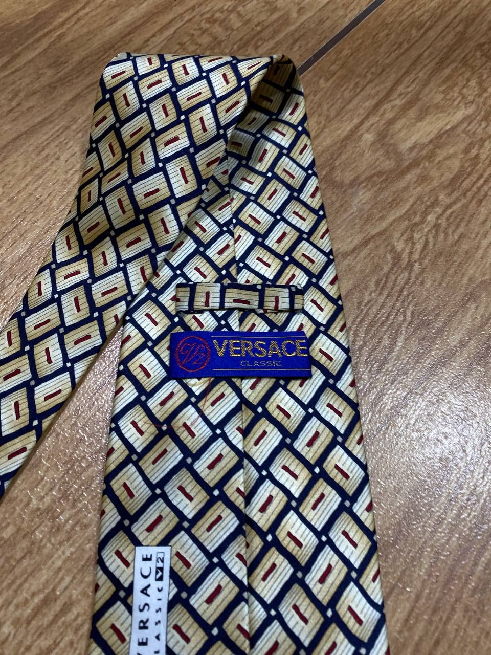 Versace Amazing Versace Abstract Silk Tie Size ONE SIZE - 3 Thumbnail