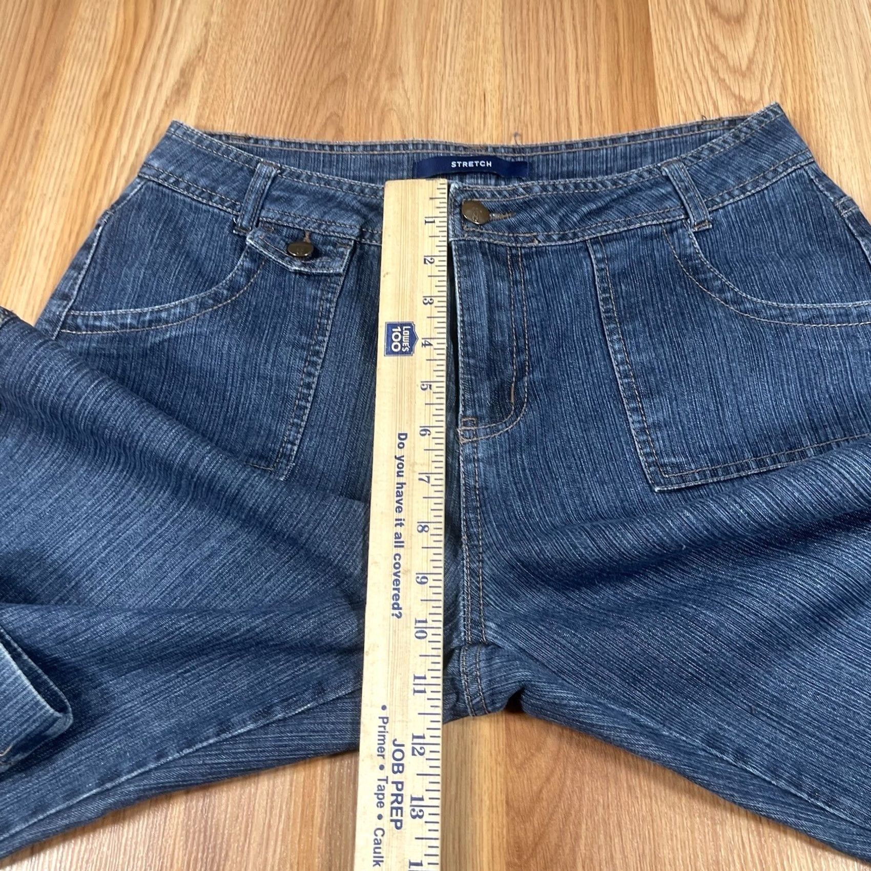 Bill Blass Bill Blass Jeans Womens 8 Bootcut High Rise Blue Denim Pants CottonBlend Size 30" / US 8 / IT 44 - 7 Thumbnail