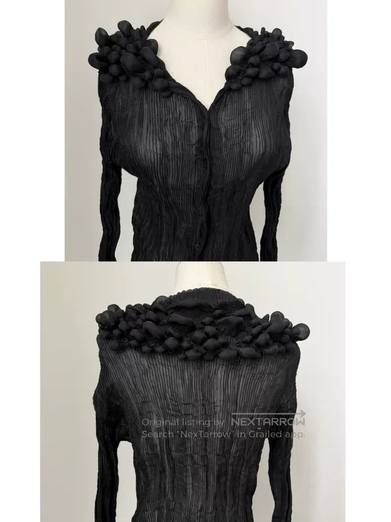 Issey Miyake Issey Miyake Black Long Sleeve Size M / US 6-8 / IT 42-44 - 9 Thumbnail