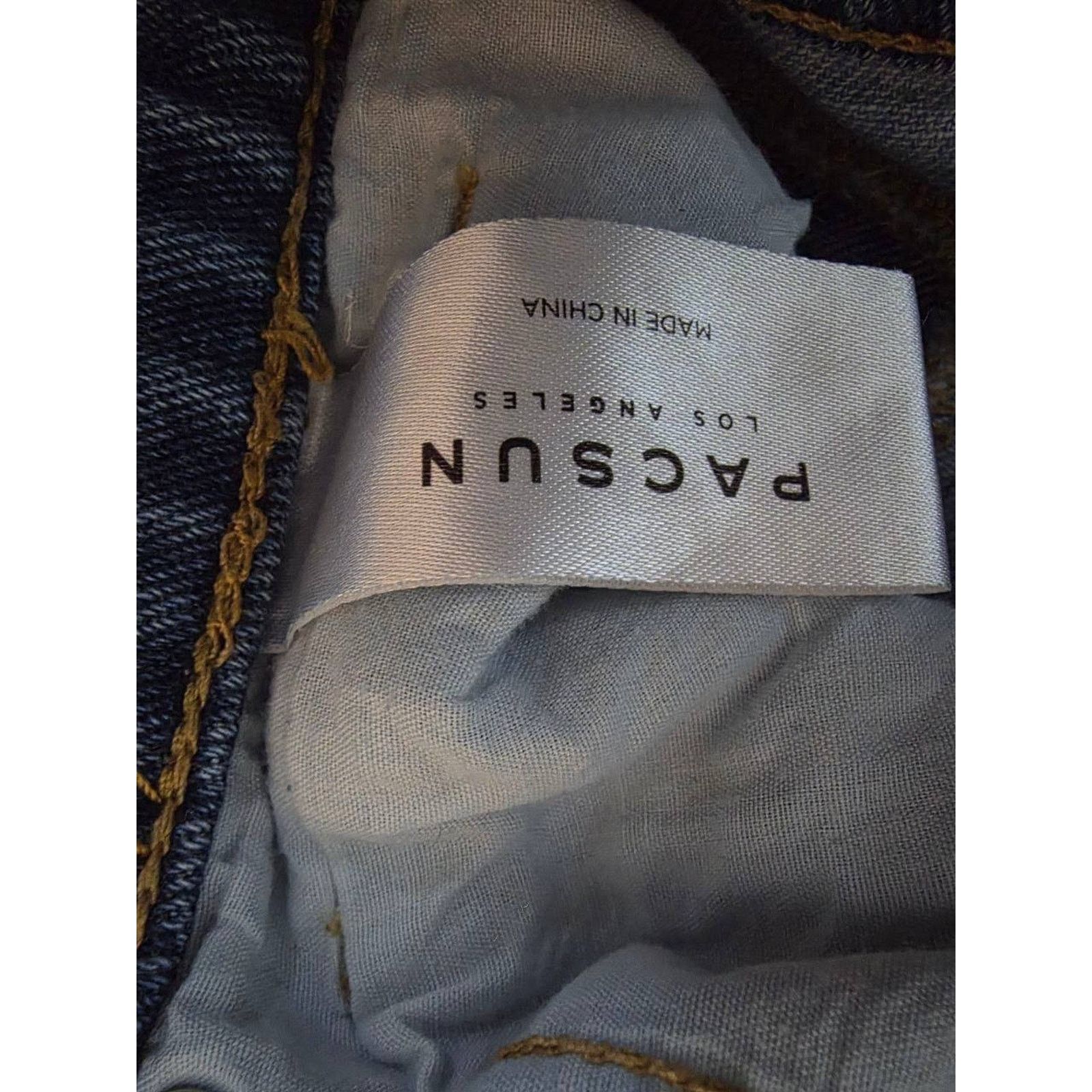 Pacsun PacSun Two Tone Y2K High Jeans Blue Size 27 A001734 Size 31" - 6 Thumbnail