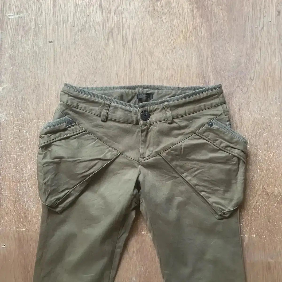 Japanese Brand VTG BARAK DENIM STRETCHABLE SKINNY ZIPPER LEG TROUSERS PANTS Size US 28 / EU 44 - 3 Thumbnail