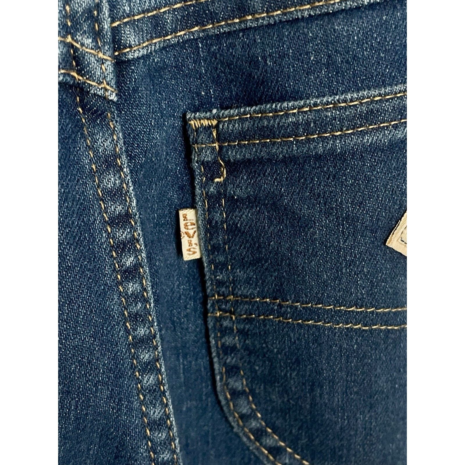 Levi's Vintage 70s 80s Levis Prospector High Rise Wide Leg Jeans 12 Size 26" / US 2 / IT 38 - 8 Thumbnail