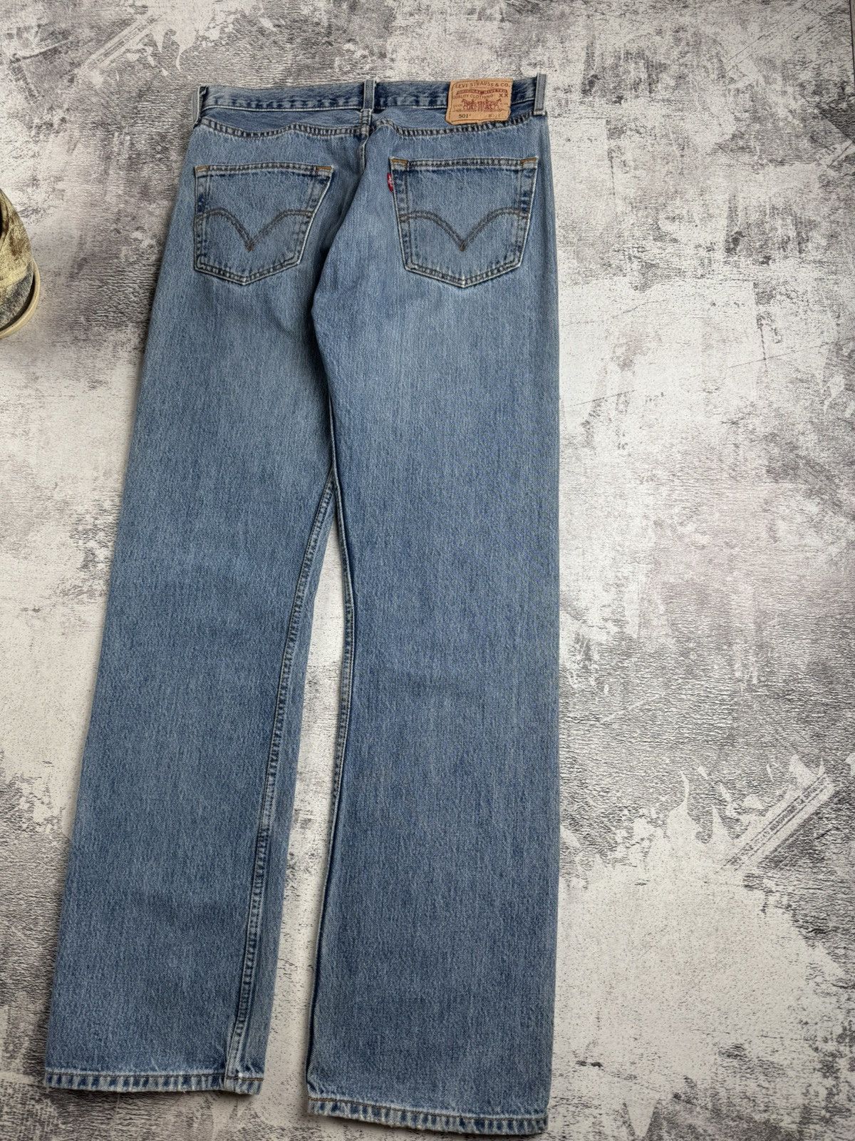 Levi's Levis 501 Classic 32/32 Denim Straight USA 90s Jeans Pants Trousers Size US 32 / EU 48 - 5 Thumbnail