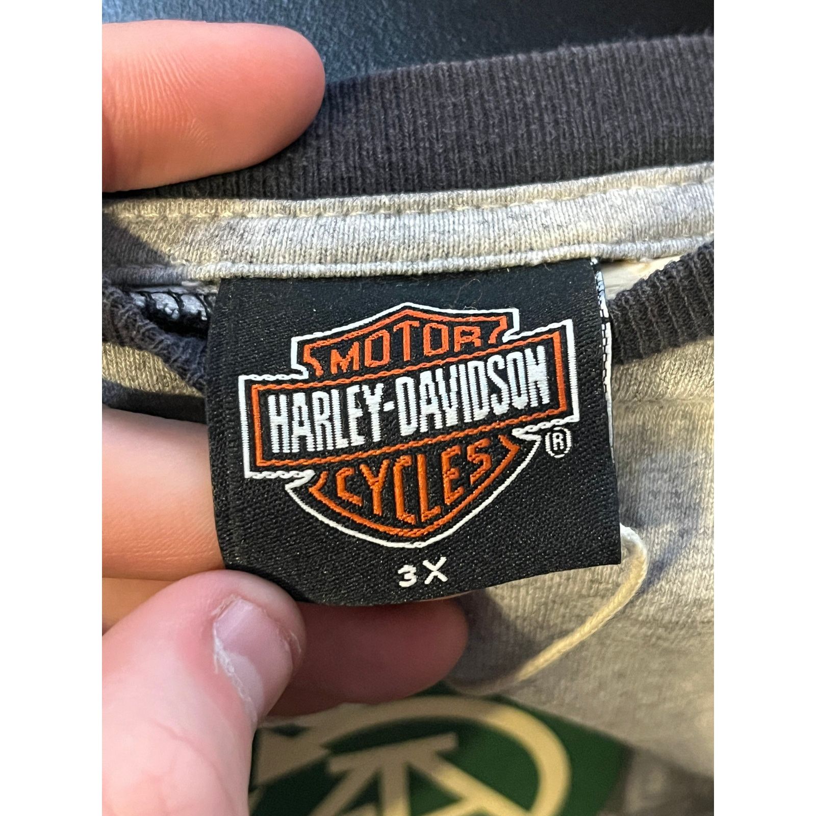 Harley Davidson Vintage Y2K Harley Davidson Ringer T-Shirt Size US XXL / EU 58 / 5 - 3 Thumbnail