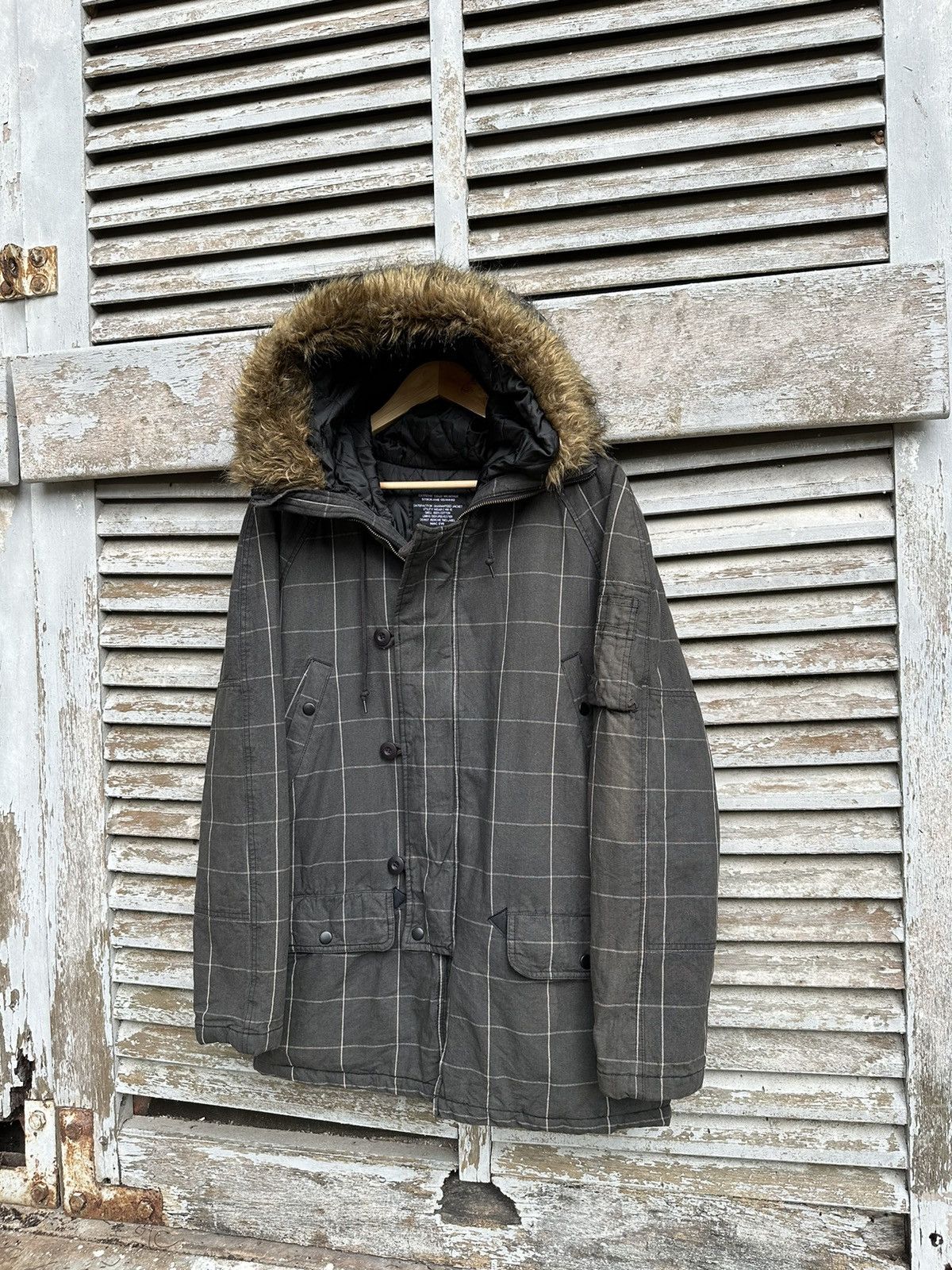 Vintage 👹VINTAGE MAC EYE EXTREME COLD WEATHER PARKA JACKET Size US L / EU 52-54 / 3 - 1 Thumbnail