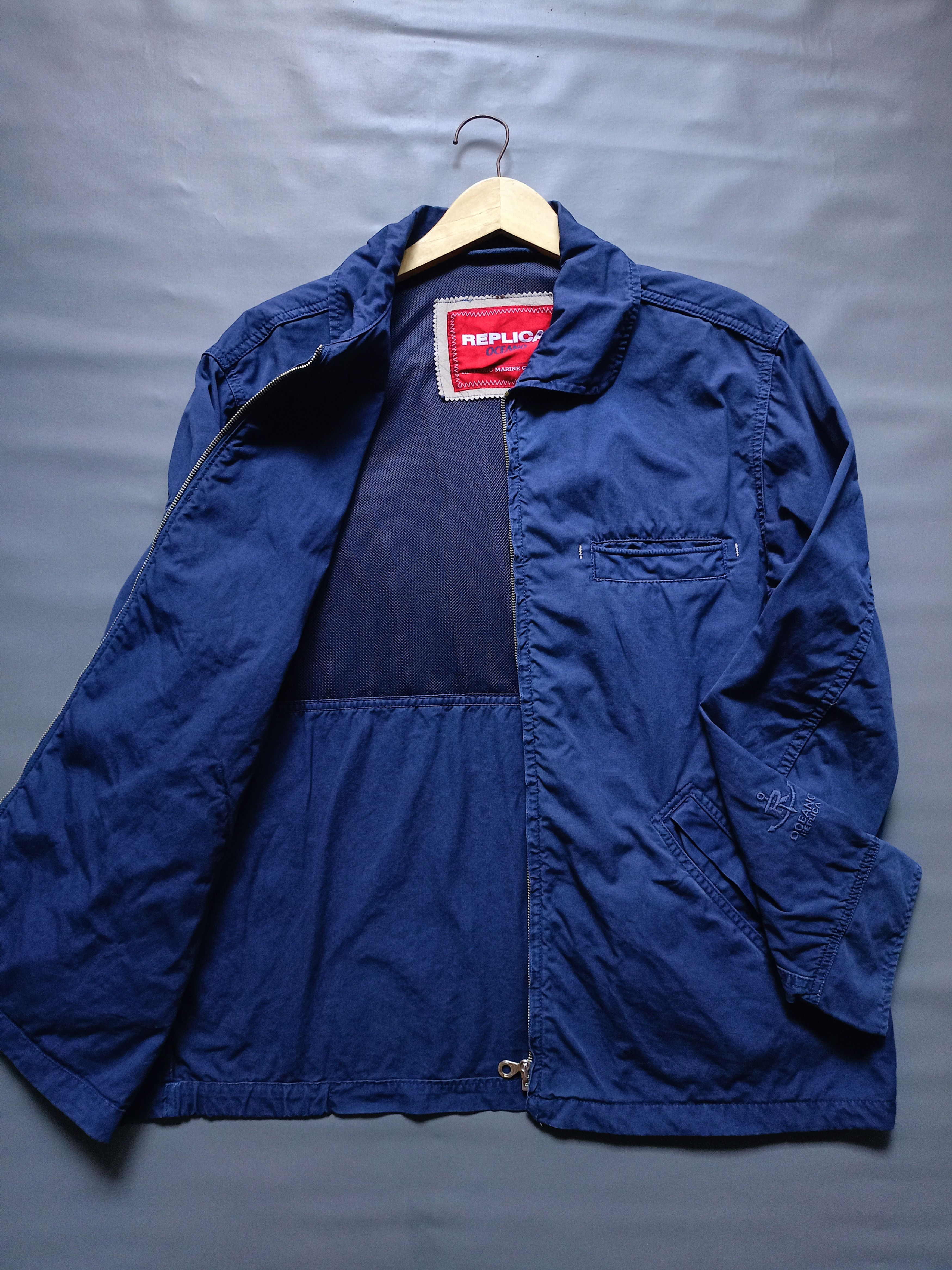 Japanese Brand 2000s Replica oceano work jacket Size US L / EU 52-54 / 3 - 2 Thumbnail