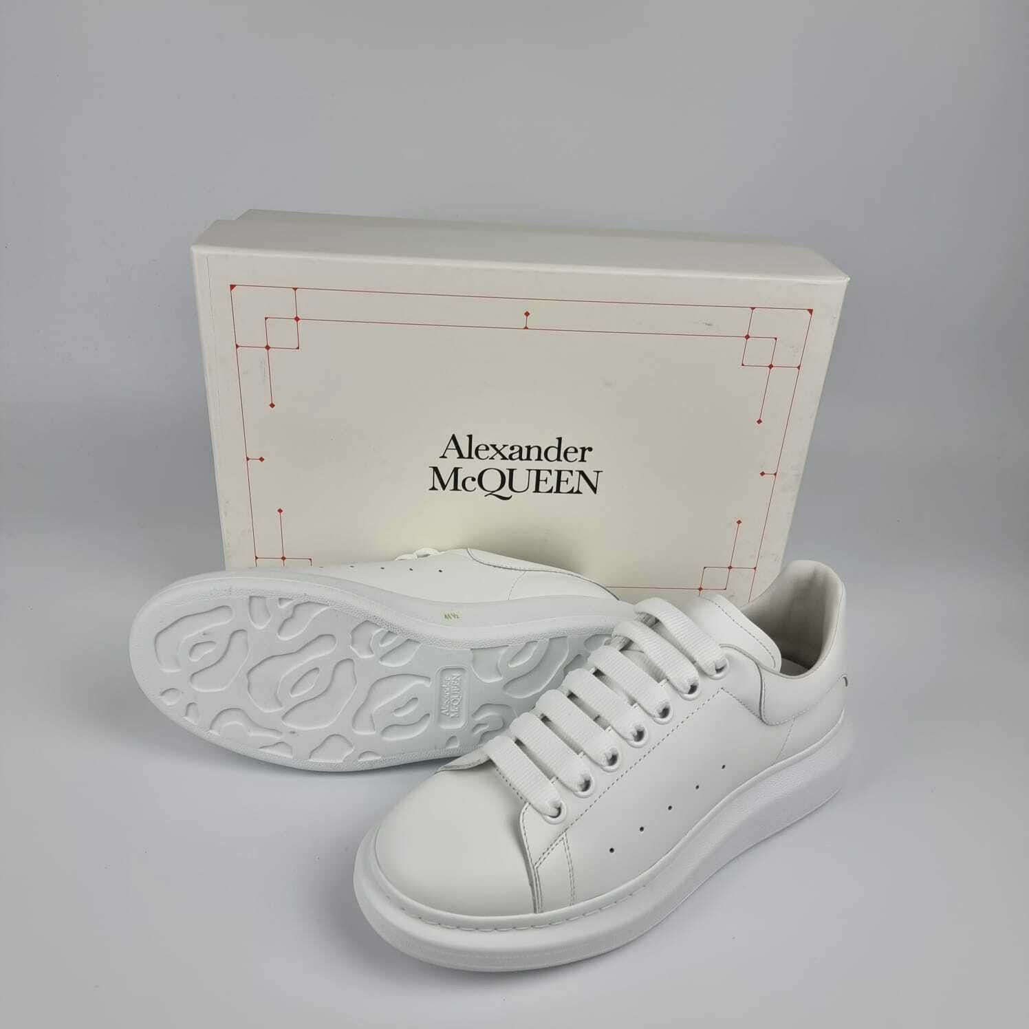 ALEXANDER MCQUEEN Oversized Women's White Sneakers New (Wome