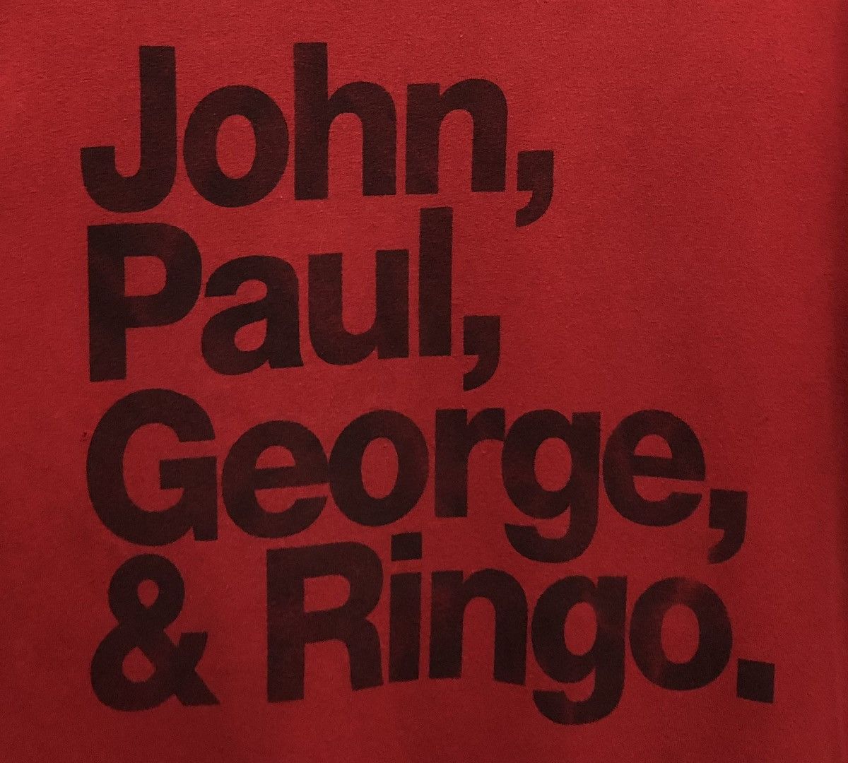 Band Tees Vintage The Beatles John,Paul,George,&Ringo. T-Shirt Size US L / EU 52-54 / 3 - 3 Thumbnail