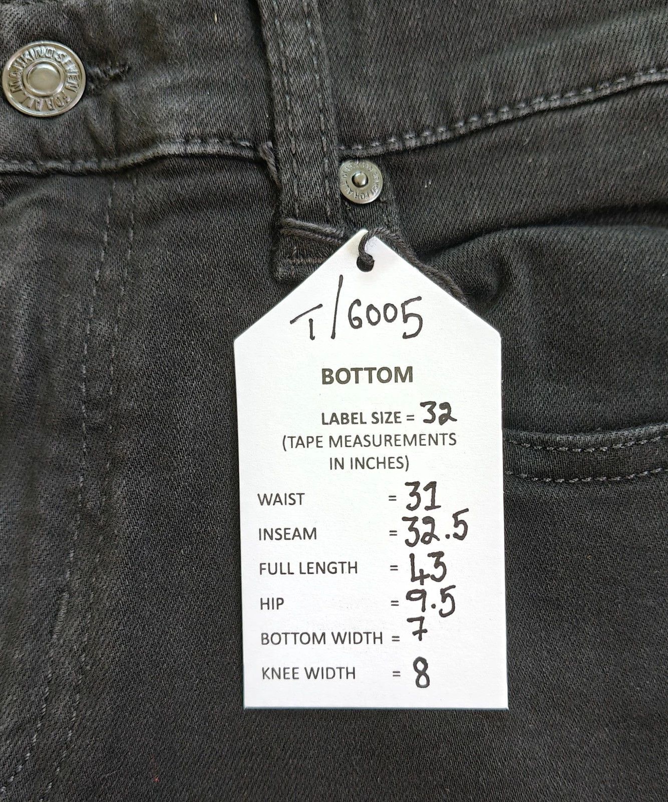 7 For All Mankind 7 For All ManKind SLIMMY TAPERED Jeans T / 6005 Size US 32 / EU 48 - 6 Thumbnail