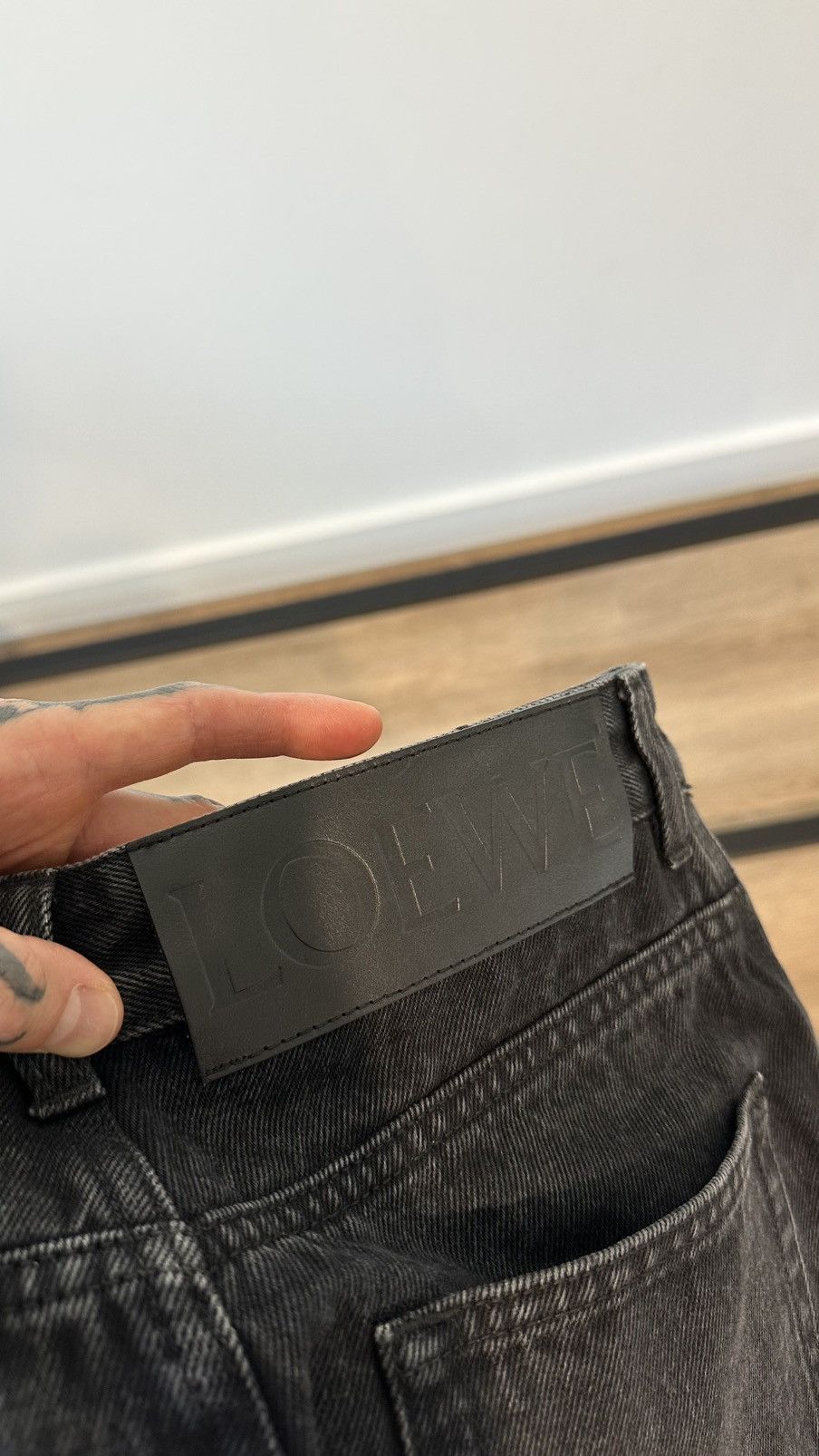 Loewe Loewe Anagram Baggy Denim Size US 30 / EU 46 - 7 Thumbnail