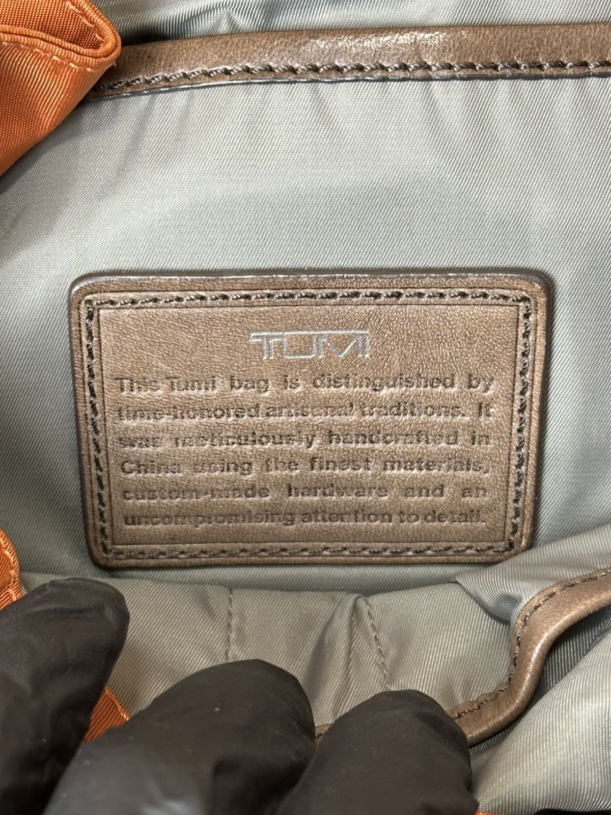 Tumi Tumi Voyageur Basel Backpack in a burnt orange nylon. Size ONE SIZE - 23 Thumbnail
