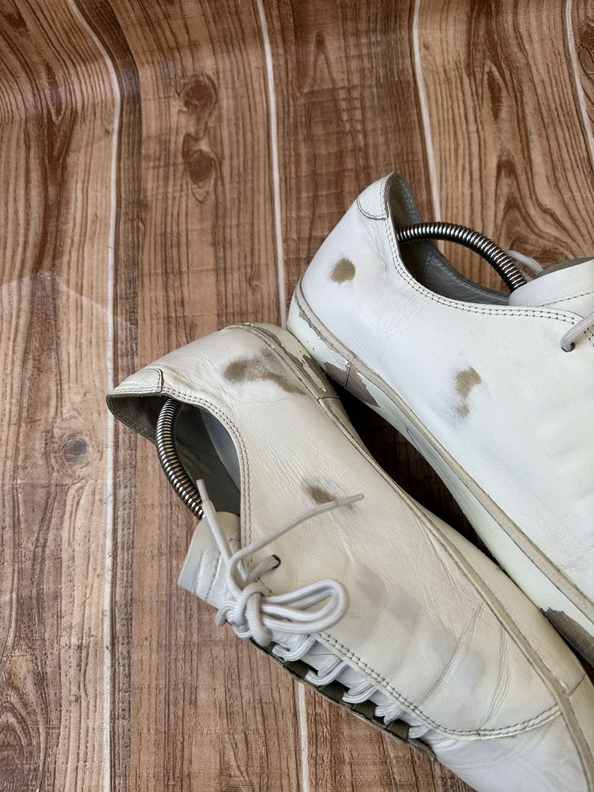 Golden Goose Golden Goose GGDB Superstar White Leather Lowtop Sneaks Size US 9 / EU 42 - 13 Thumbnail