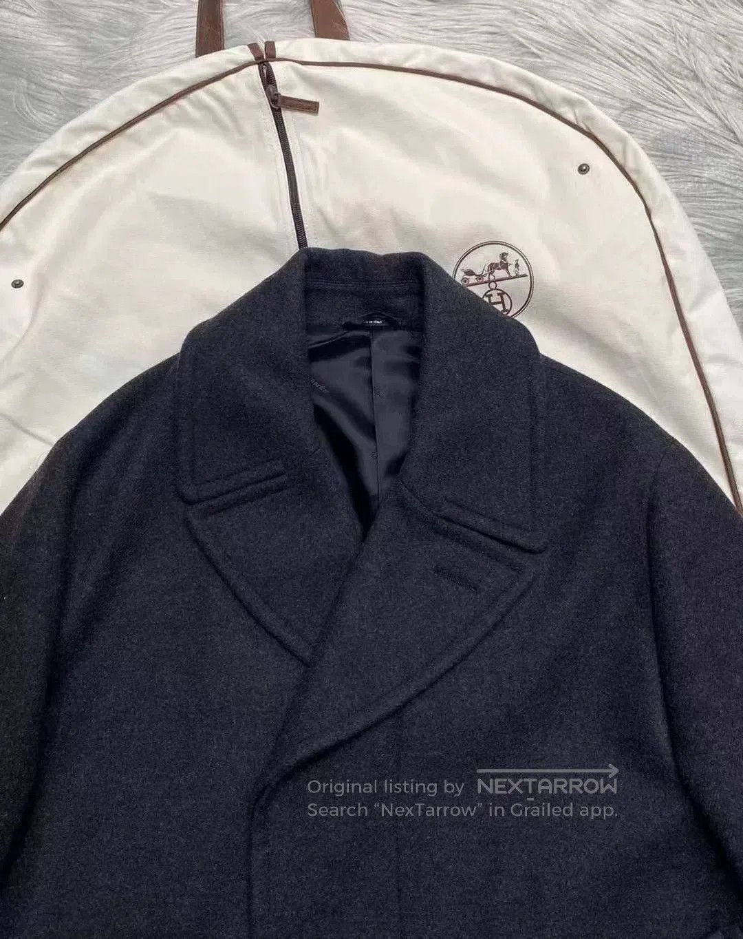 Hermes Hermes Autumn Winter Wool Coat. Size US M / EU 48-50 / 2 - 4 Thumbnail