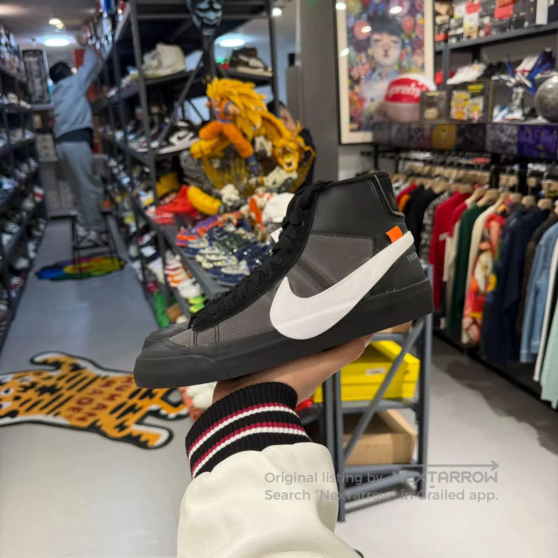 Off-White OFF-WHITE x Blazer Mid Grim Reaper. Size US 6 / EU 39 - 7 Thumbnail