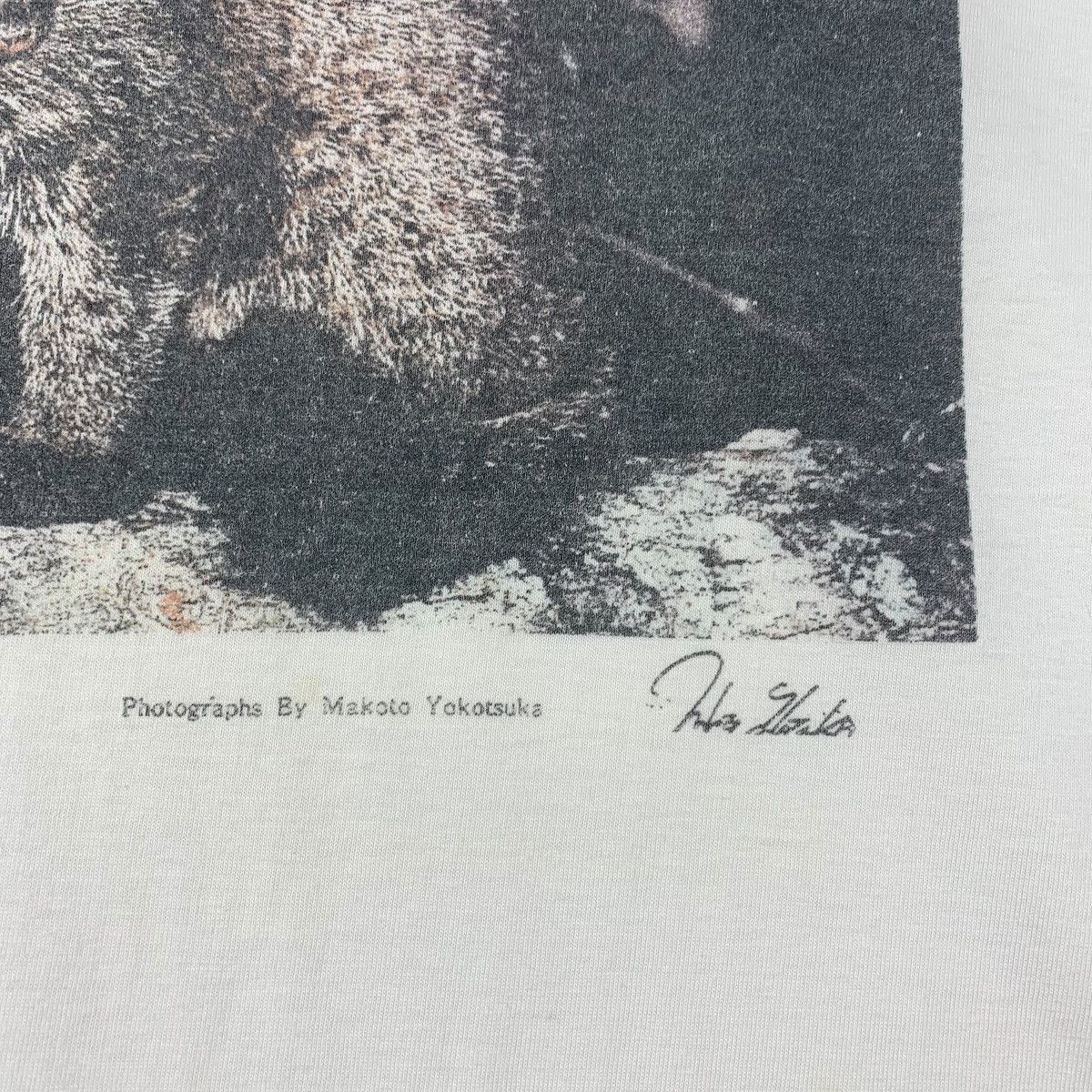Japanese Brand × Vintage Vintage IRIOMOTE WILD CAT by makoto yokotsuka photo tee Size US L / EU 52-54 / 3 - 9 Thumbnail