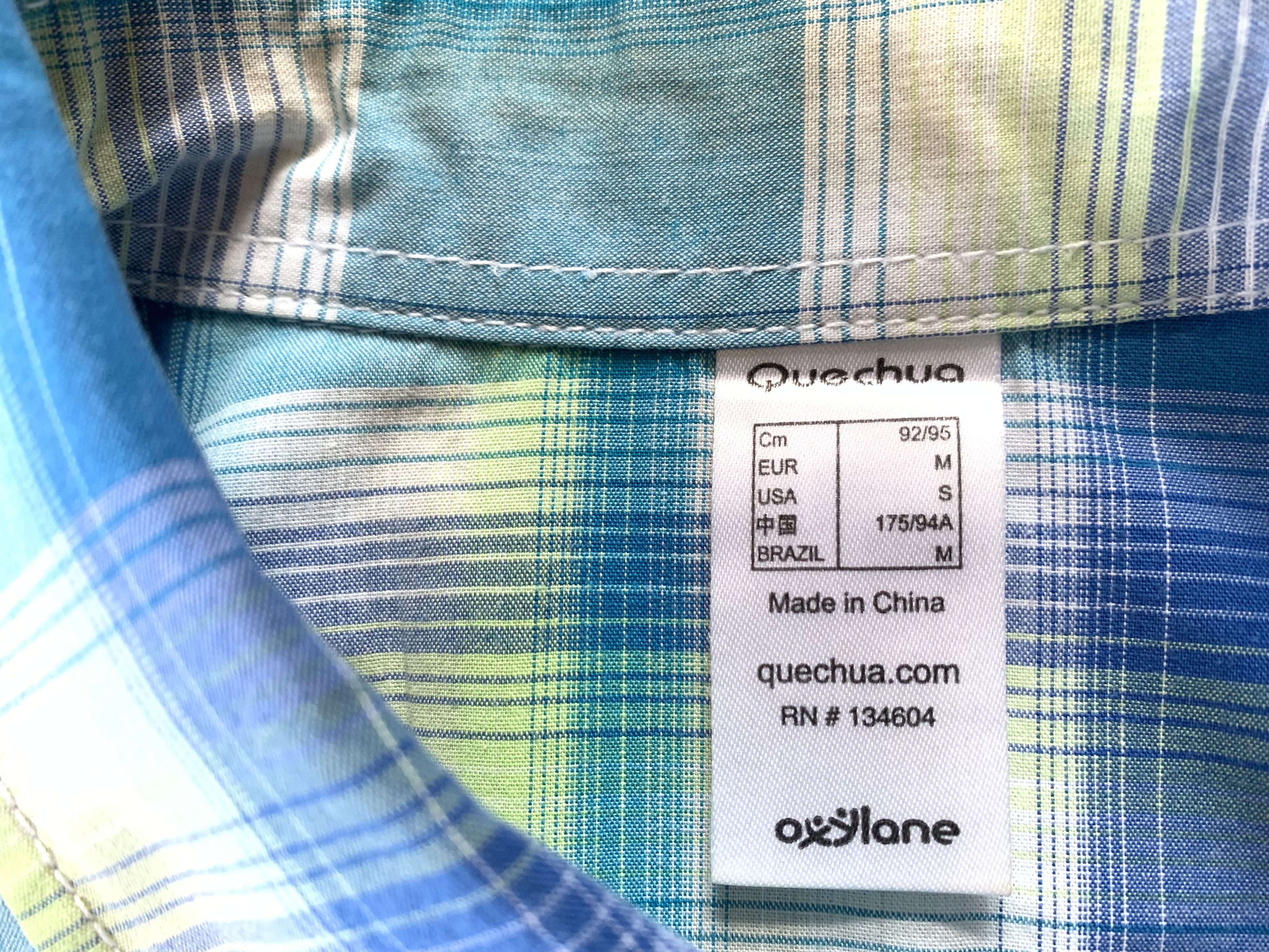Other Quechua Short Sleeve Trekking Hiking Shirt Size US S / EU 44-46 / 1 - 5 Thumbnail