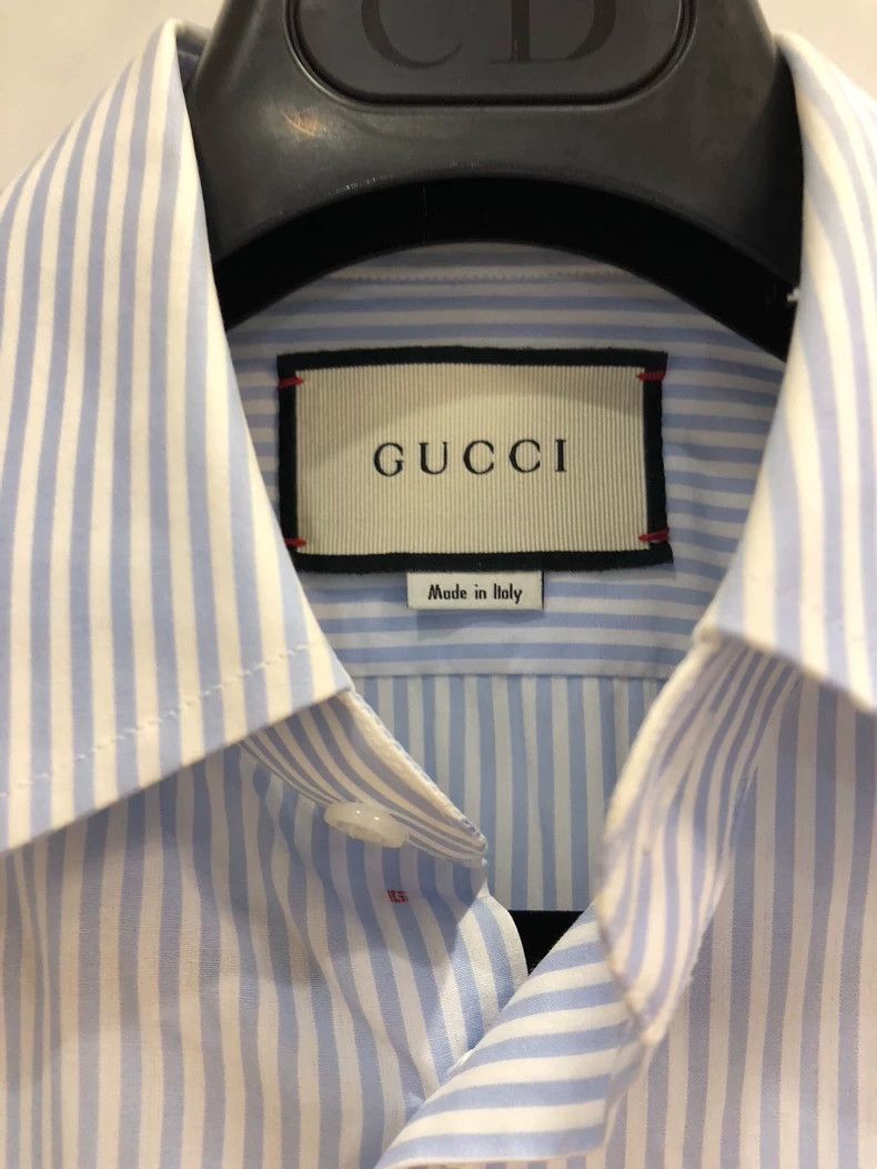 Gucci Gucci Size 38 Embroidered authentic size 38 men's casual l Size US XXS / EU 40 - 4 Thumbnail