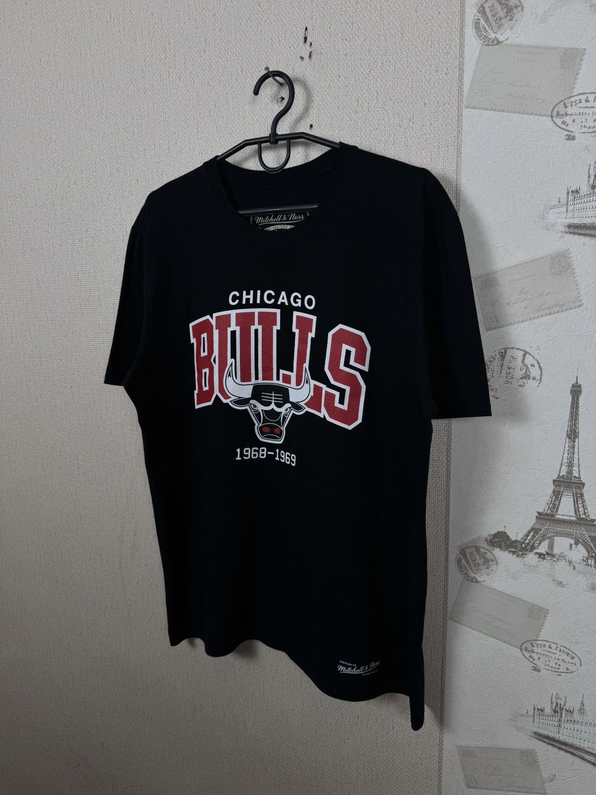 Mitchell & Ness Chicago Bull T shirt Mitchel & Ness Basketball Black L Size US L / EU 52-54 / 3 - 5 Thumbnail