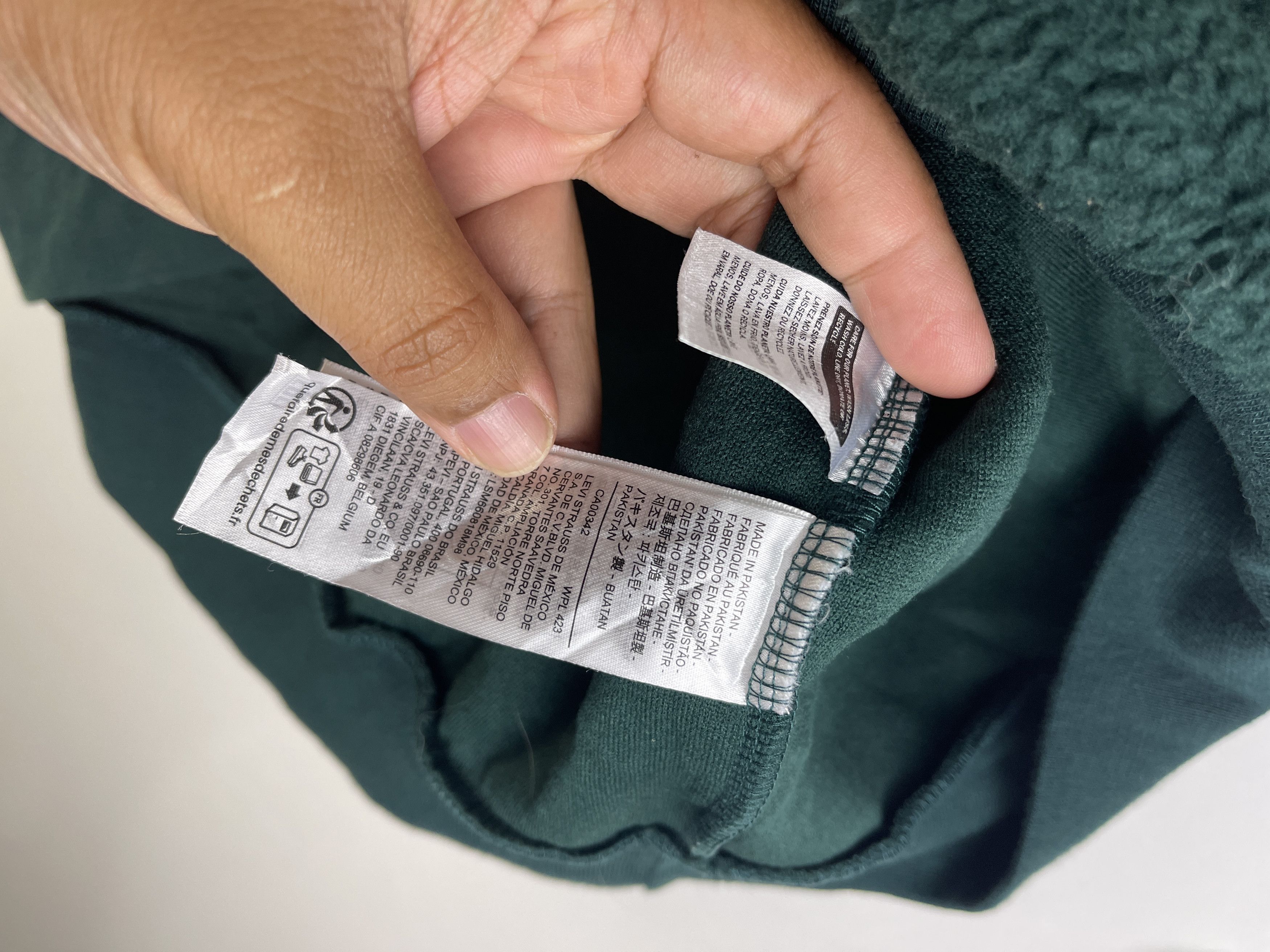 Levi's Levi’s Sherpa Fleece Quarter Zip Hoodie Forest Green XL Size US XL / EU 56 / 4 - 13 Thumbnail