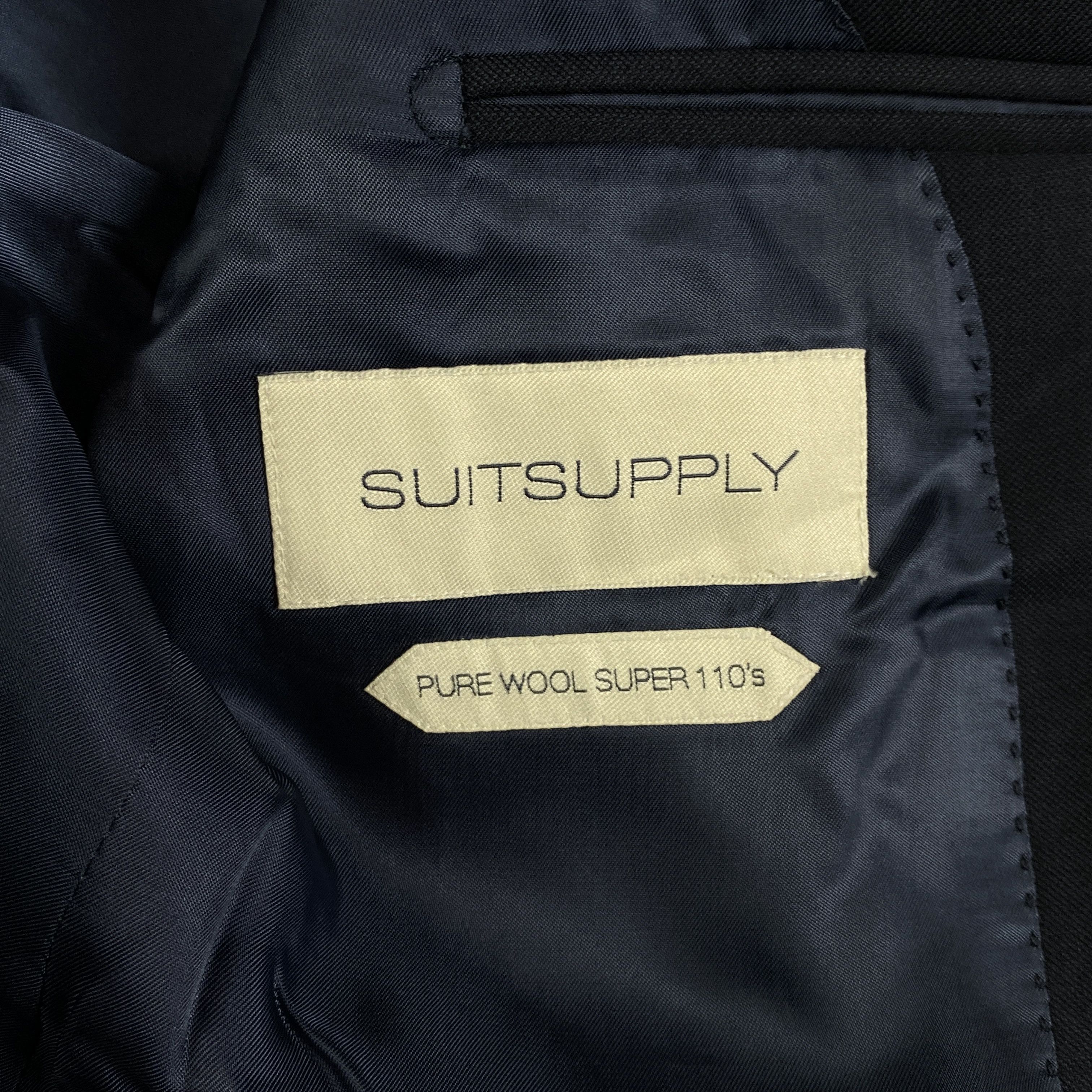 Suitsupply Mens Blazer Suitsupply Vitale Barberis Canonico Size 50 Wool Size 50R - 5 Thumbnail