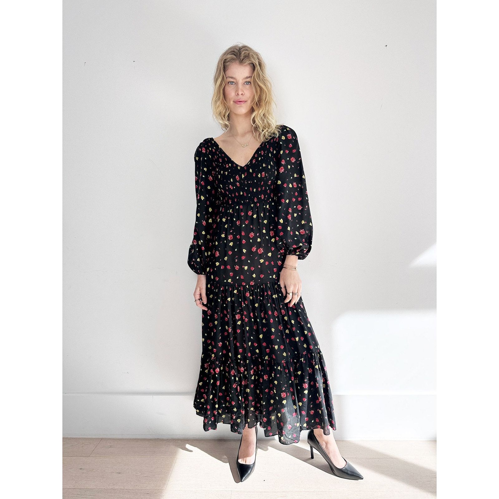 RIXO RIXO LONDON Rose Print Dress Size XS / US 0-2 / IT 36-38 - 8 Thumbnail