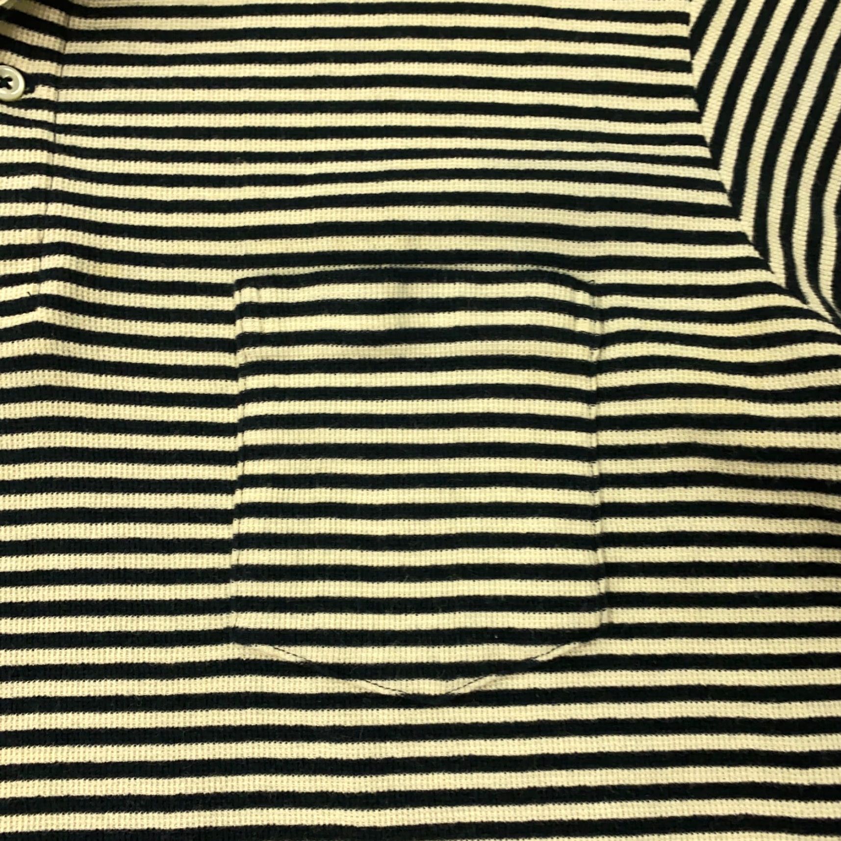 Polo Ralph Lauren VINTAGE Polo Ralph Lauren Shirt Mens XL Blue White Striped Pony Pocket Preppy Polo Shirt Sets Vintage Size US XL / EU 56 / 4 - 3 Thumbnail