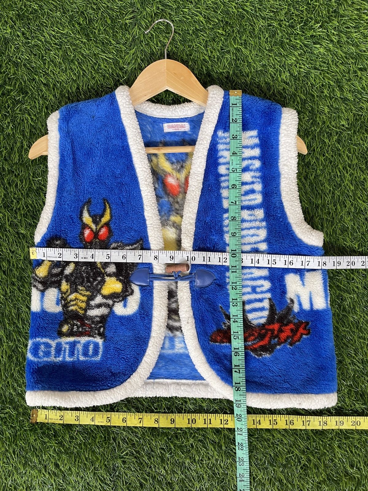 Anime Rare🔥Masked Rider Tank Top Sleeve Less Fleece Size US S / EU 44-46 / 1 - 13 Thumbnail