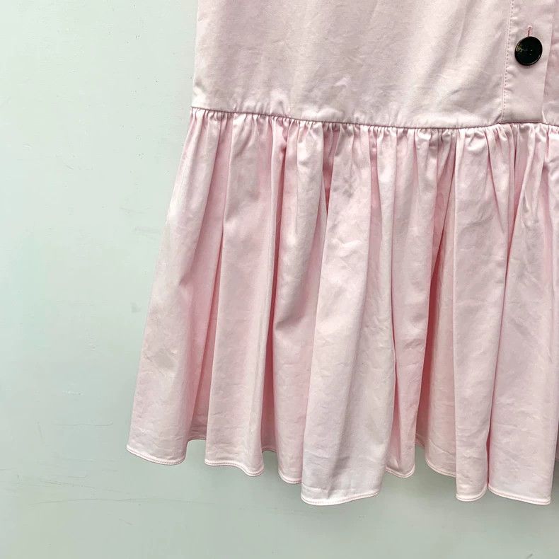 Dior Dior Light pink badge sequin embroidery cotton round neck Size XS / US 0-2 / IT 36-38 - 4 Thumbnail