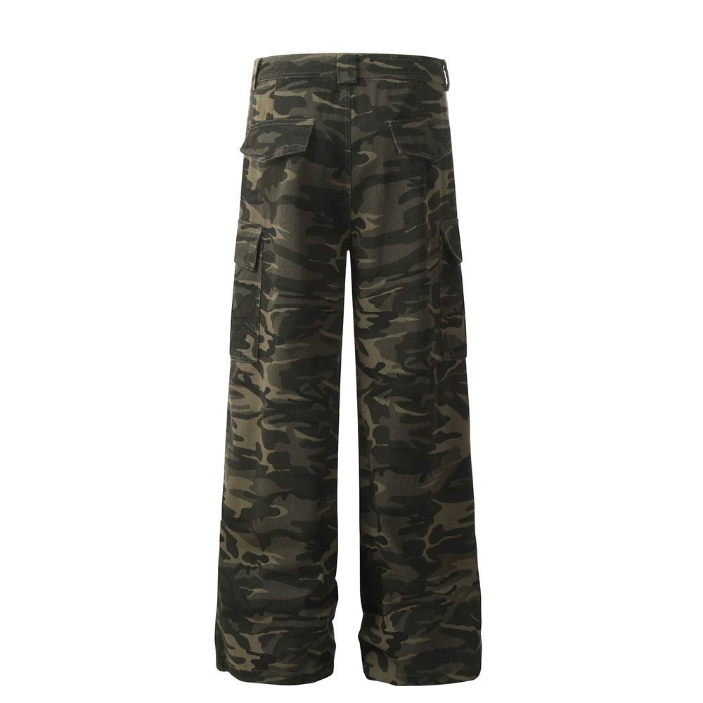 Japanese Brand × Jean American street workwear camouflage casual pants for men Size US 32 / EU 48 - 2 Thumbnail