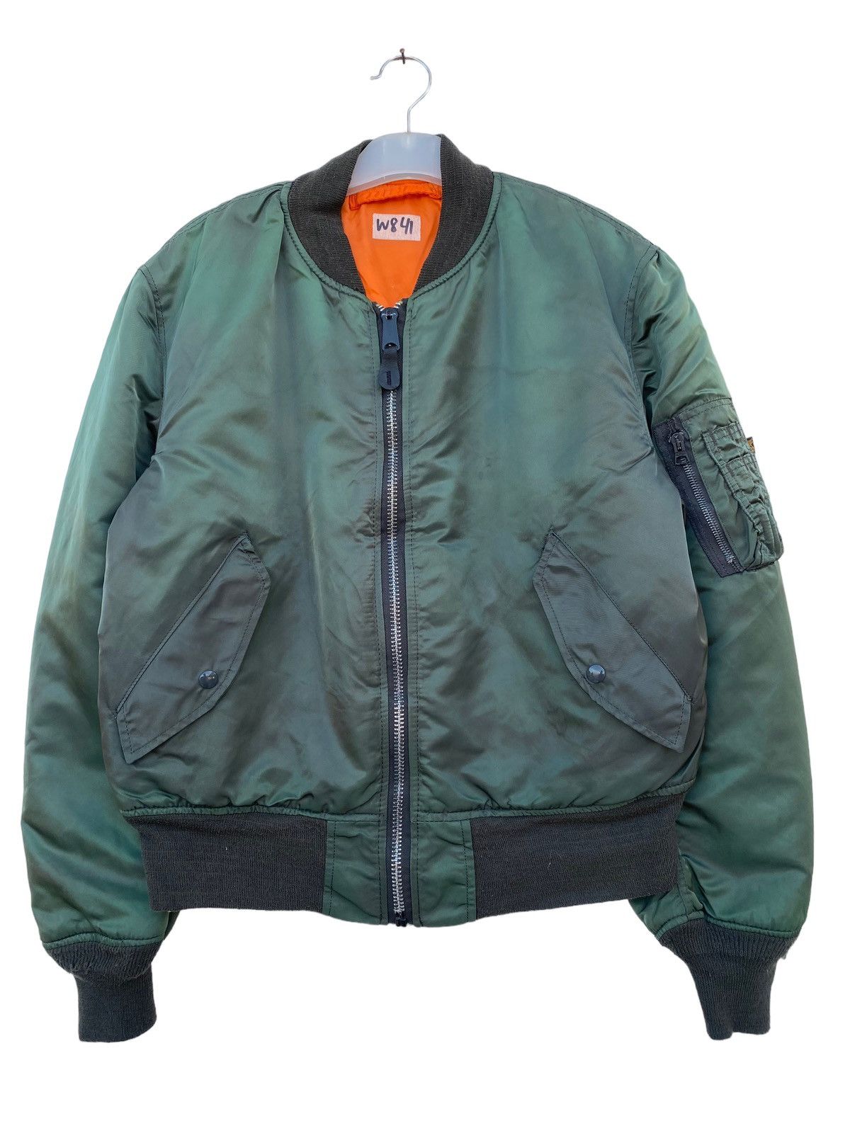 Alpha Industries Alpha Industries vintage Bomber Jacket Size US L / EU 52-54 / 3 - 1 Thumbnail