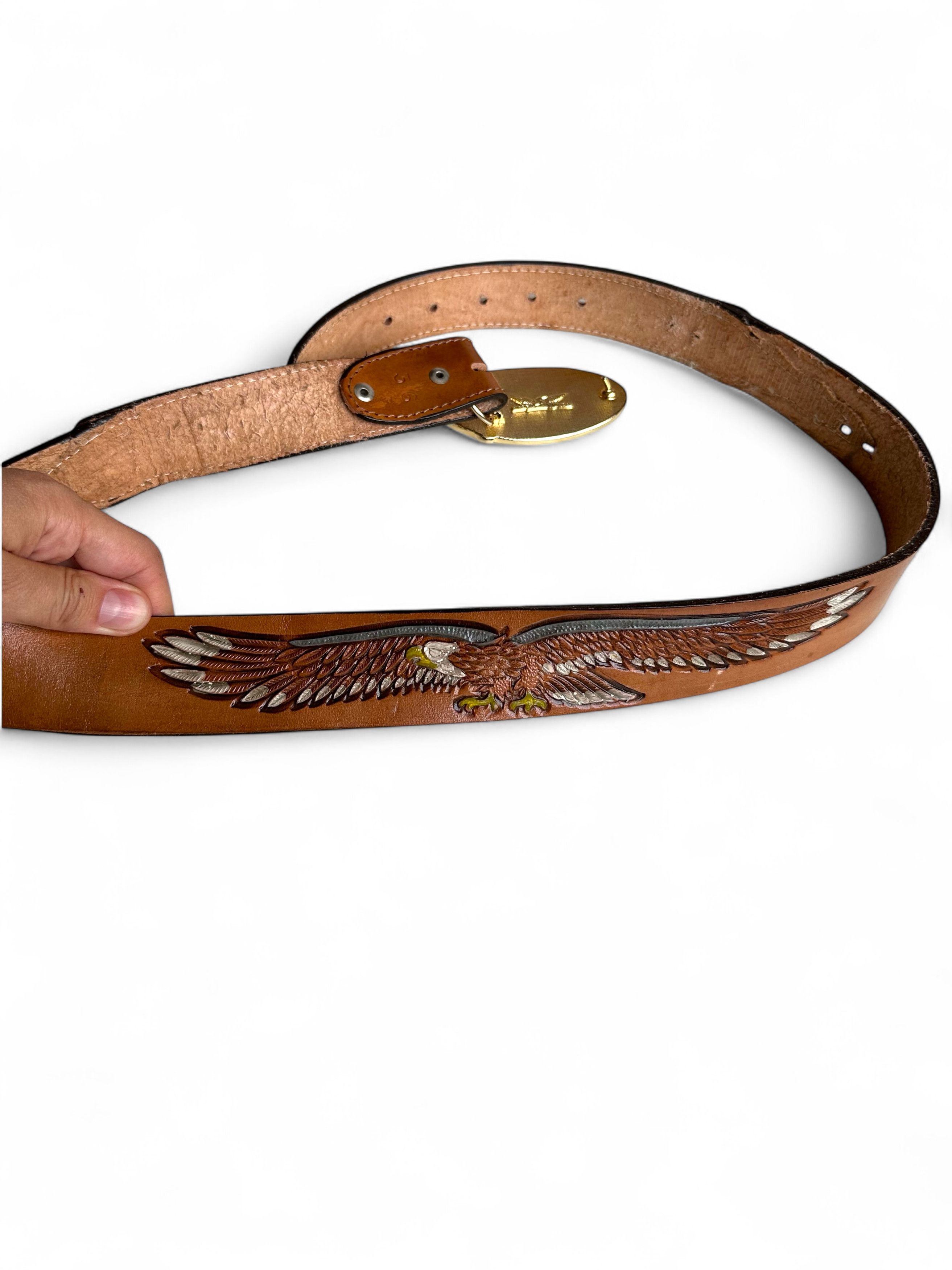 Vintage Vintage Pure Country True Western Belt Sz36 (114 cm) Size 36 - 5 Thumbnail