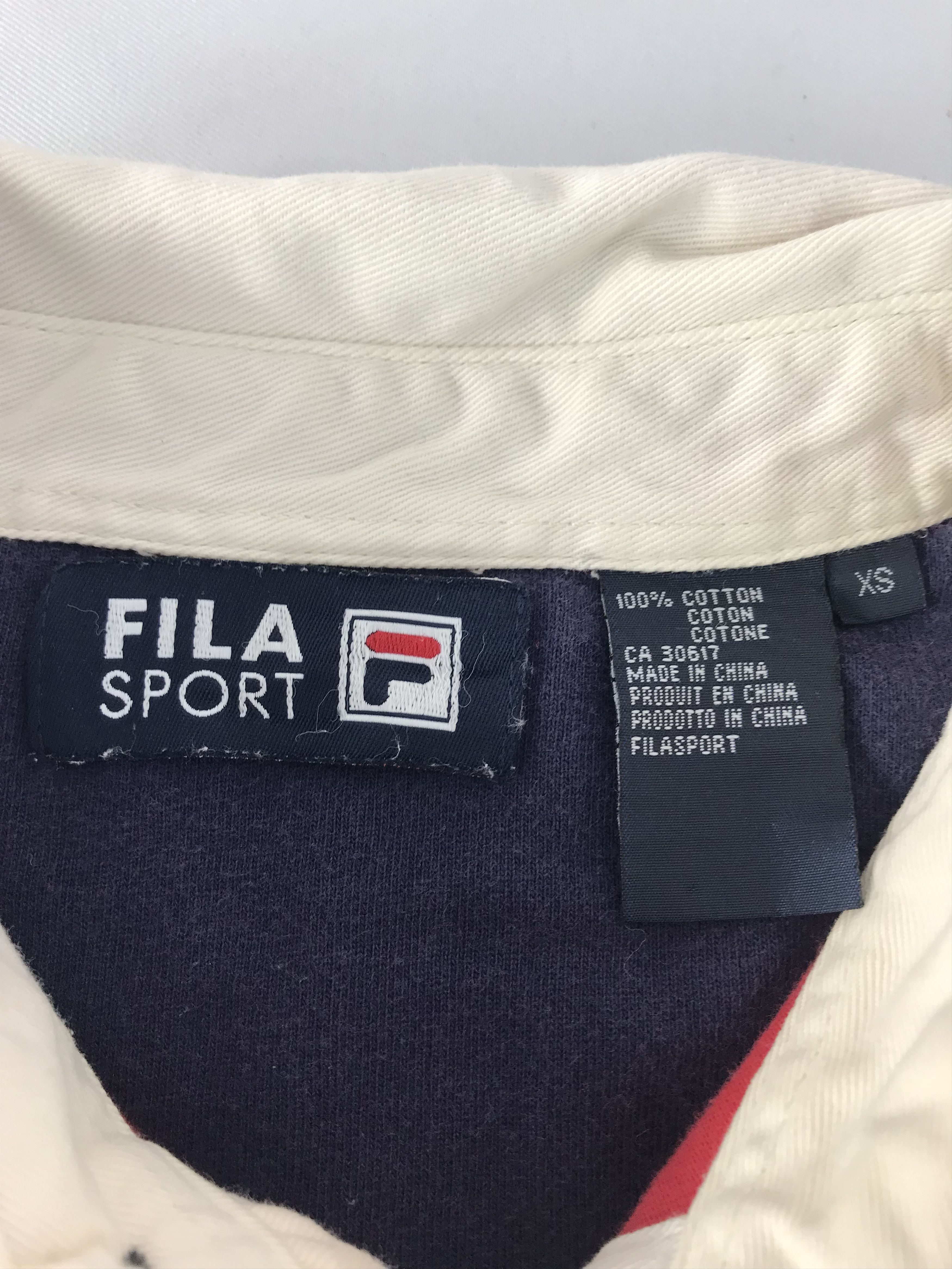 Fila Fila Sport Rugby Embroidery Logo Longsleeve Polo Size US L / EU 52-54 / 3 - 5 Thumbnail