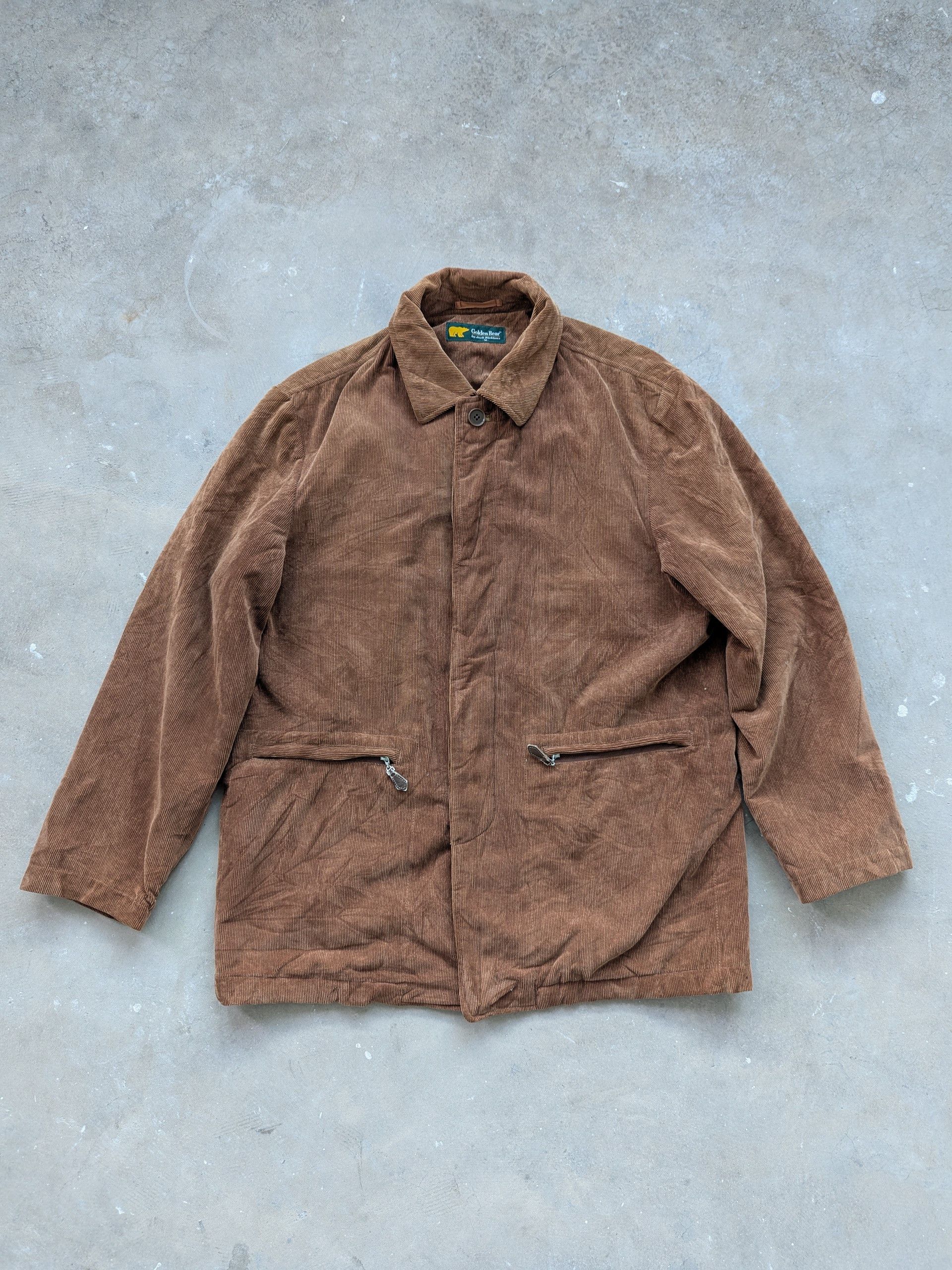 Vintage JUN MEN Japanese Brand Designer Zipper Light Jacket