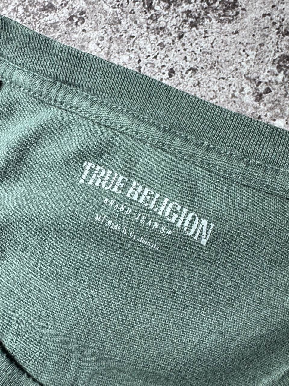 True Religion True Religion Vintage Blue T-shirt big printed Buddha Size US XL / EU 56 / 4 - 9 Thumbnail