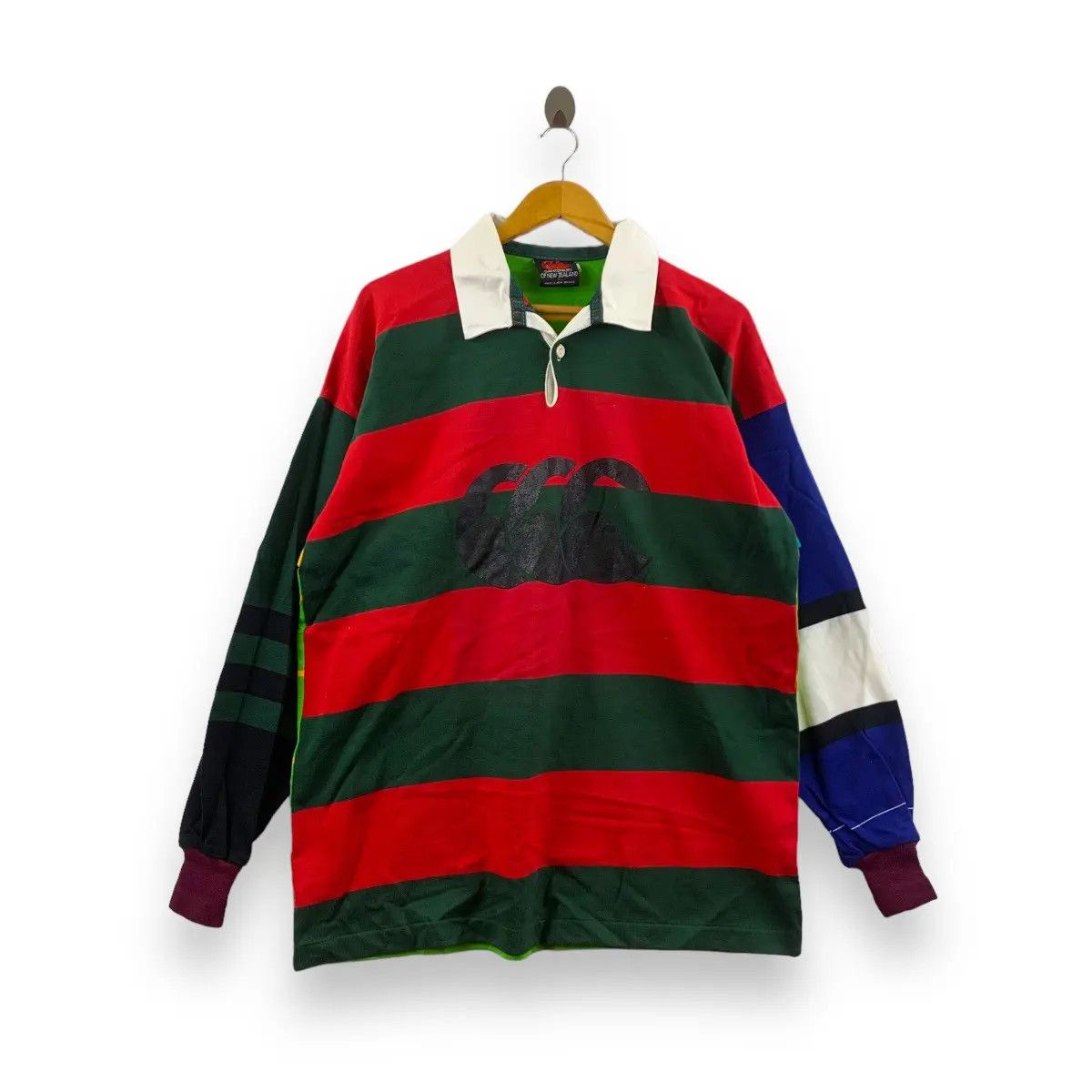 Vintage CANTERBURY UGLIES UGLY Rugby Polo Tee Shirt