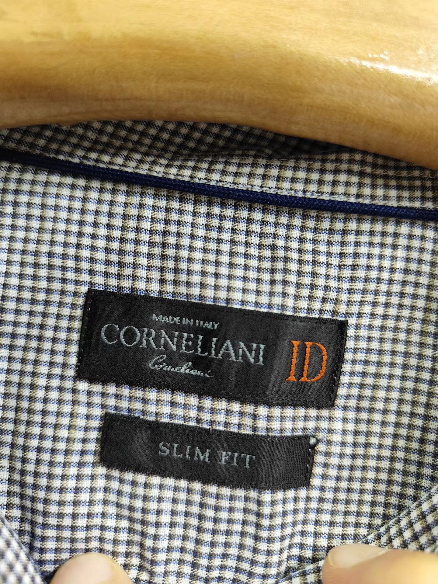Corneliani CORNELIANI Men's Linen Long Sleeve Shirt K29 Size US L / EU 52-54 / 3 - 4 Thumbnail