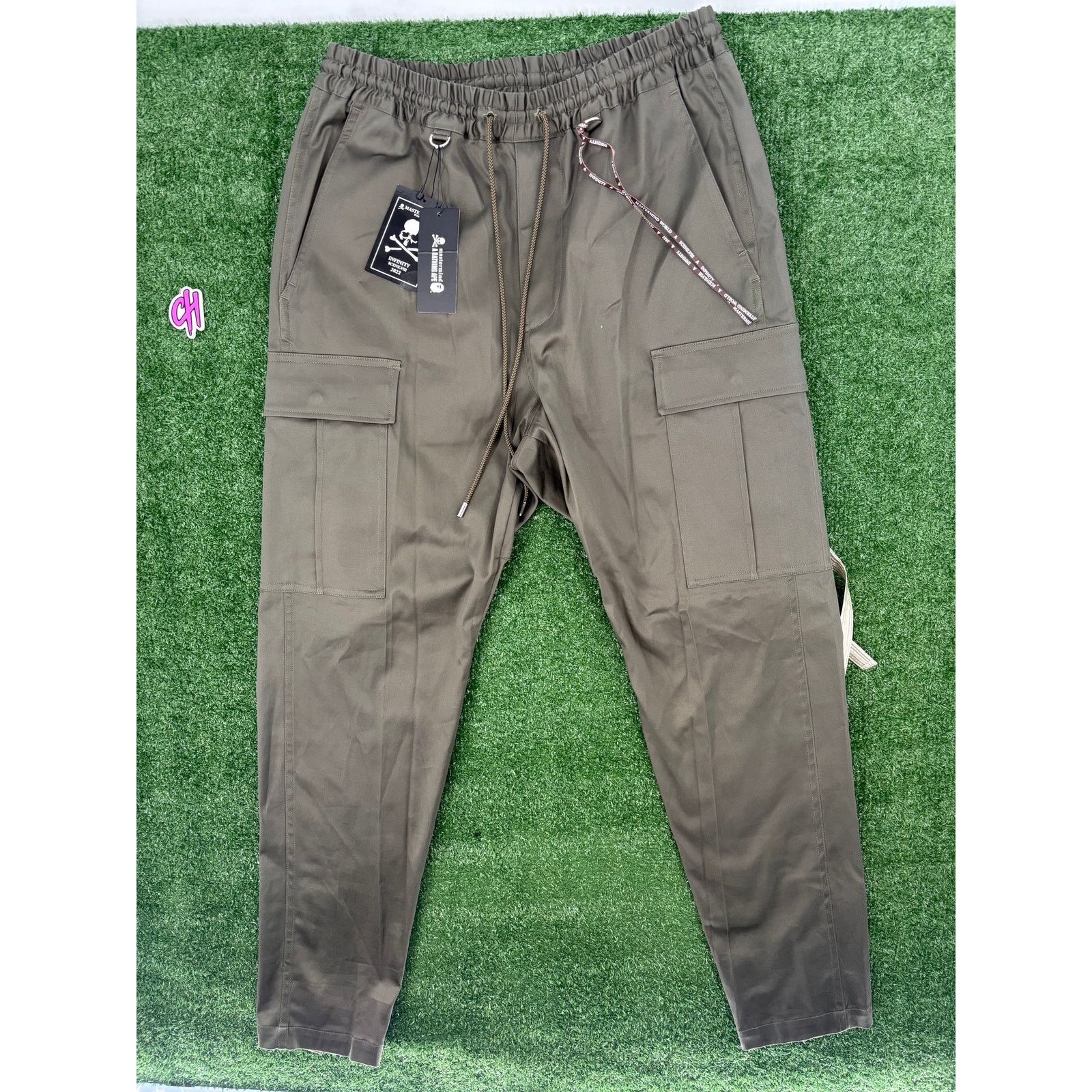 Mastermind Japan Mastermind World Masterseed Olive Cargo Pants Size Large Size US 35 - 2 Thumbnail